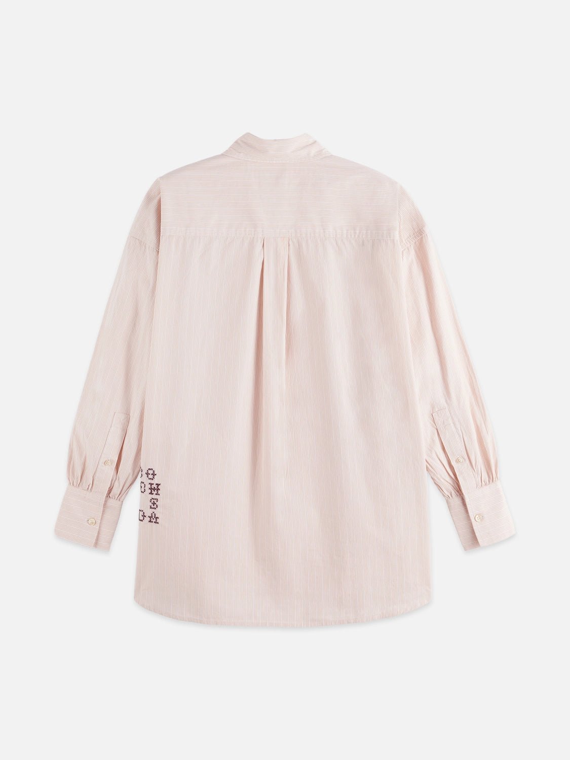Embroidery Girlfriend Shirt - Scotch & Soda South Africa