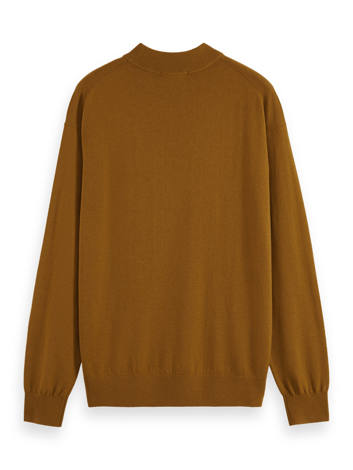 Essential Dropped Shoulder Mock Neck Sweater - Scotch & Soda South Africa