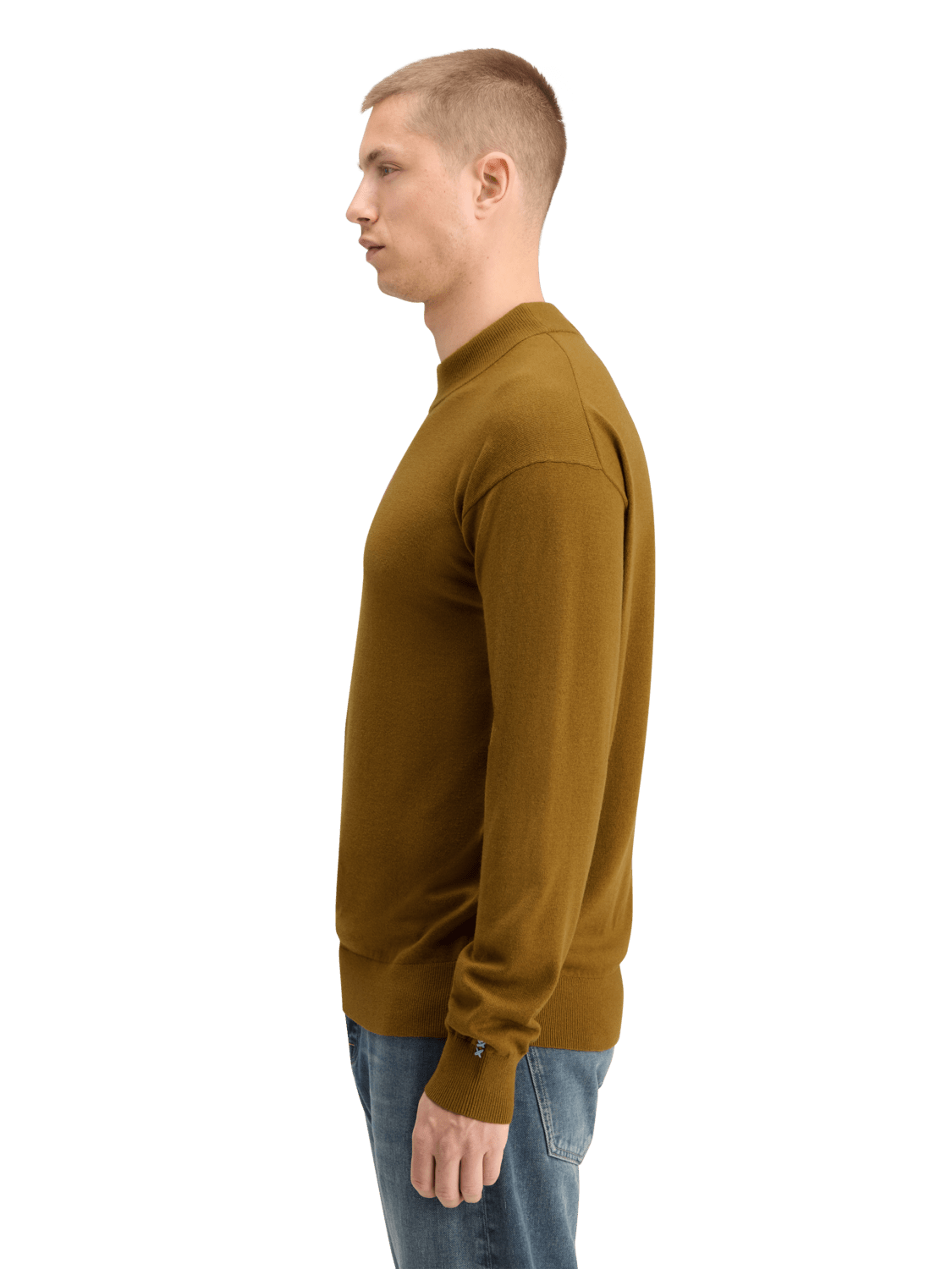 Essential Dropped Shoulder Mock Neck Sweater - Scotch & Soda South Africa