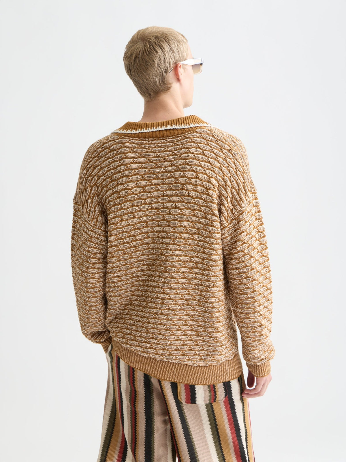 Extra Dropped Shoulder Structure Polo - Scotch & Soda South Africa
