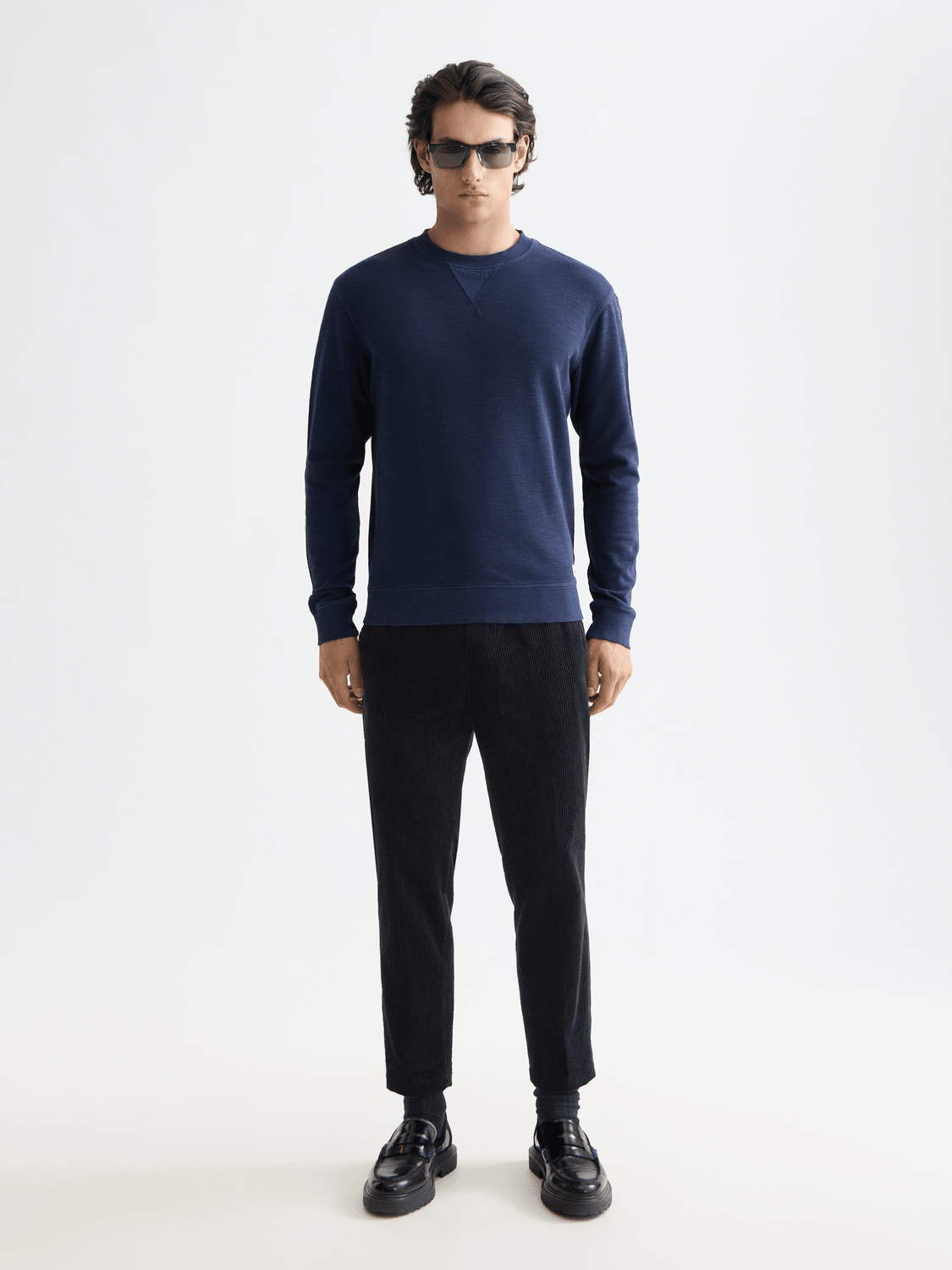 Fave - Cotton Corduroy Loose Tapered Jogger - Scotch & Soda South Africa