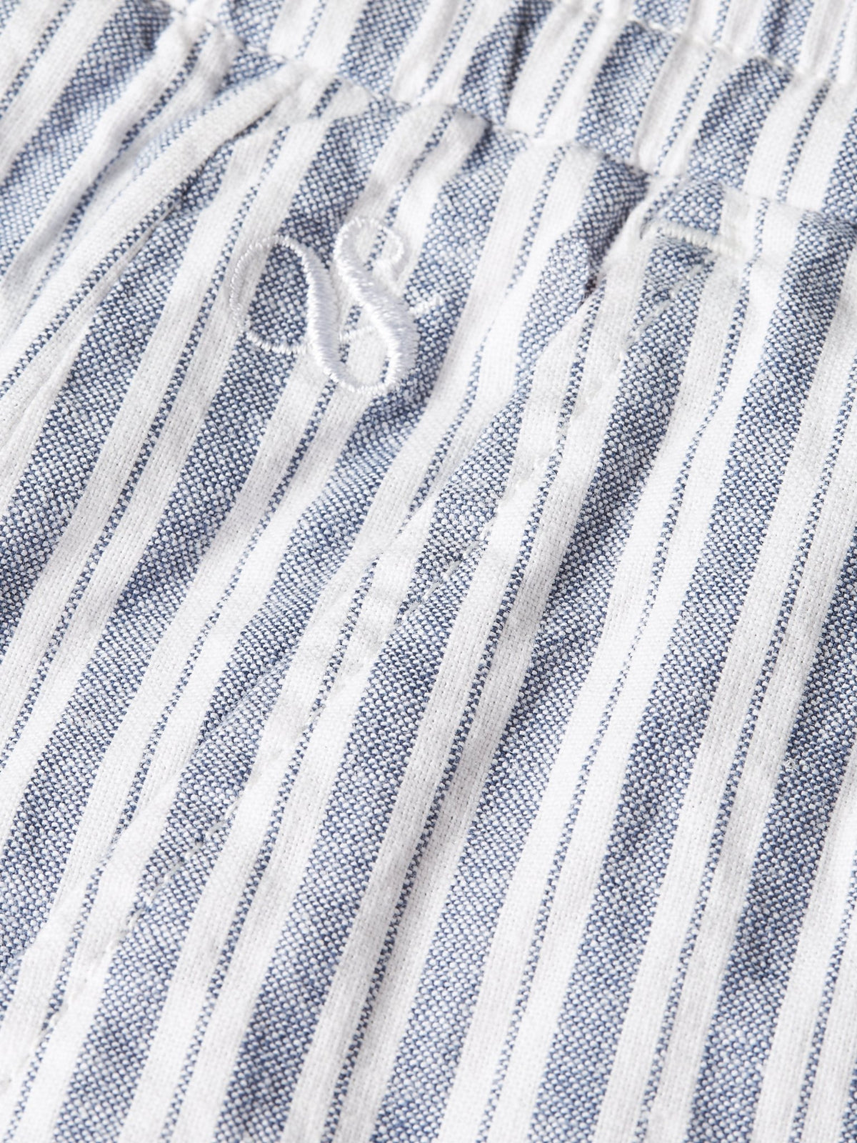 Fave Cotton/Linen Yarndyed Regular-Fit Bermuda Shorts - Scotch & Soda South Africa