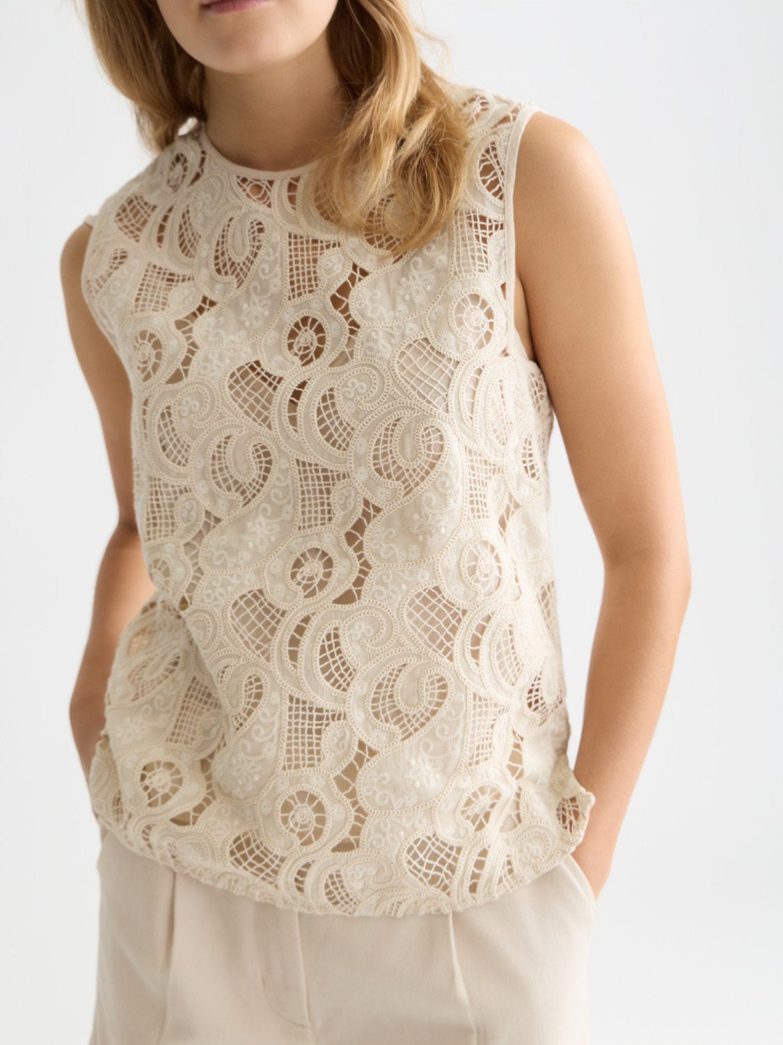 Flame Embroidery Top - Scotch & Soda South Africa
