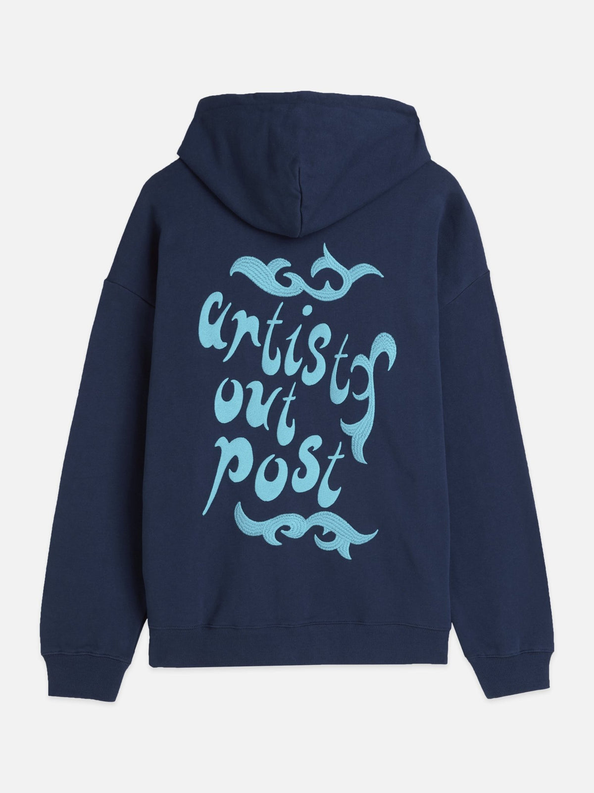 Front And Back Artwork Loose-Fit Hoodie - Scotch & Soda South Africa