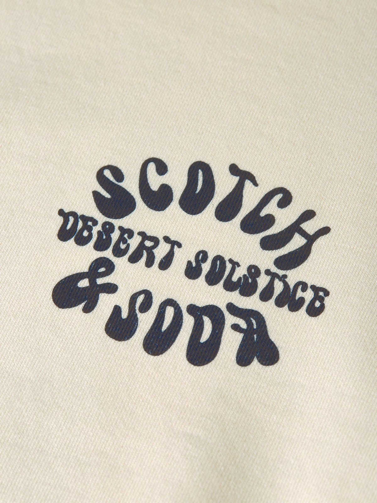 Front And Back Artwork Regular-Fit Sweatshirt - Scotch & Soda South Africa