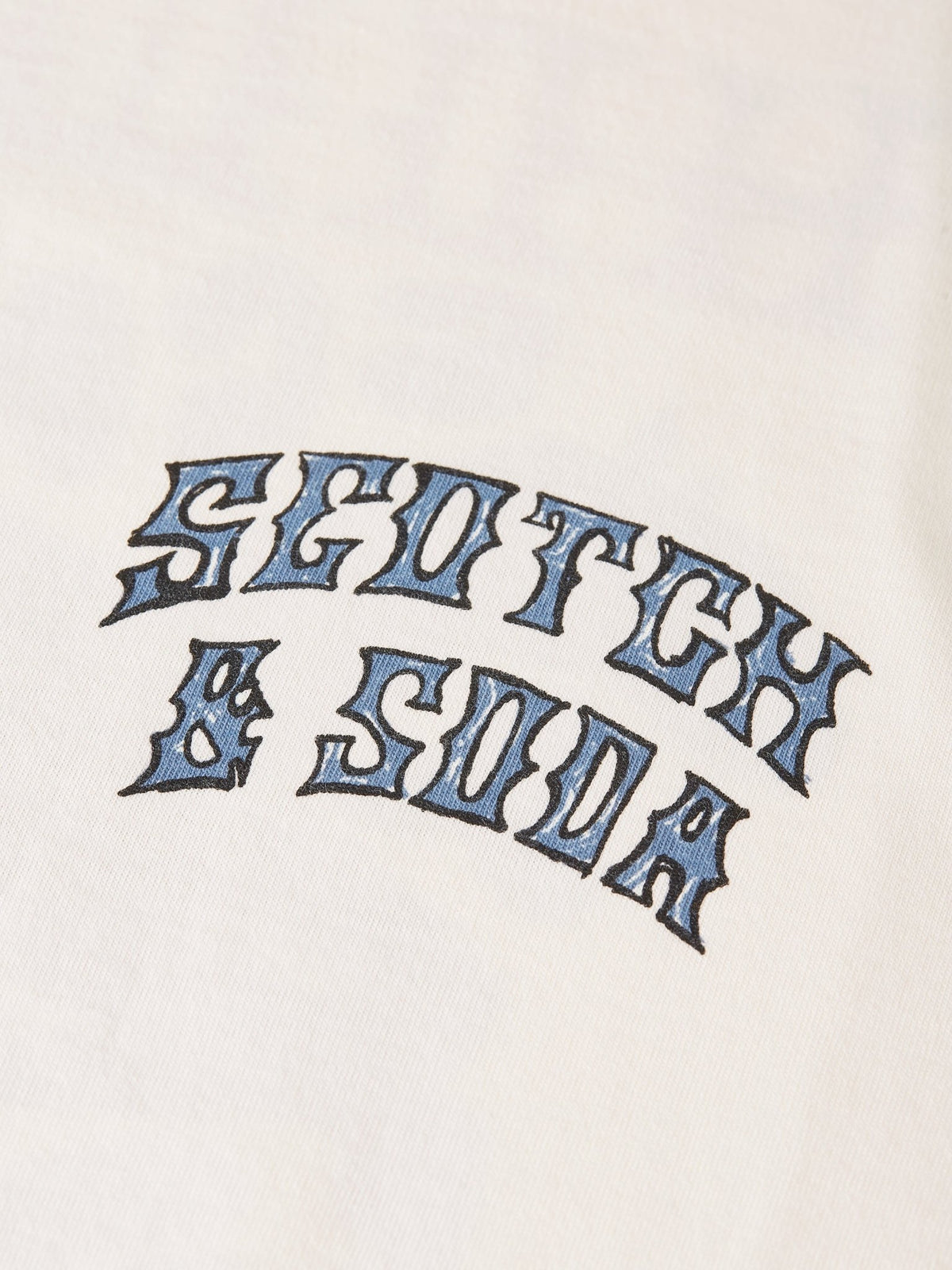 Front And Back Artwork Regularfit Tshirt - Scotch & Soda South Africa