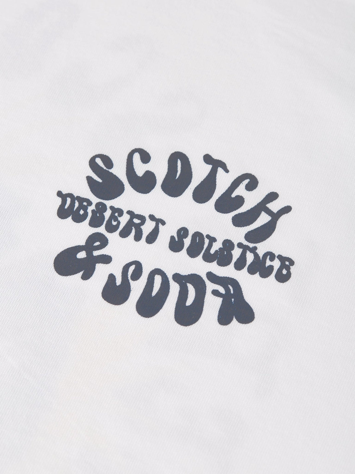 Front And Back Artwork Relaxed-Fit T-Shirt - Scotch & Soda South Africa