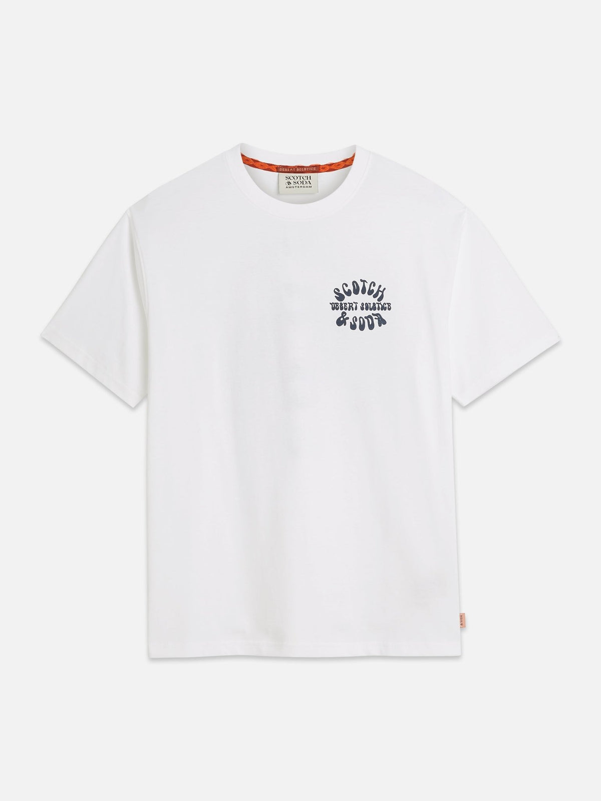 Front And Back Artwork Relaxed-Fit T-Shirt - Scotch & Soda South Africa