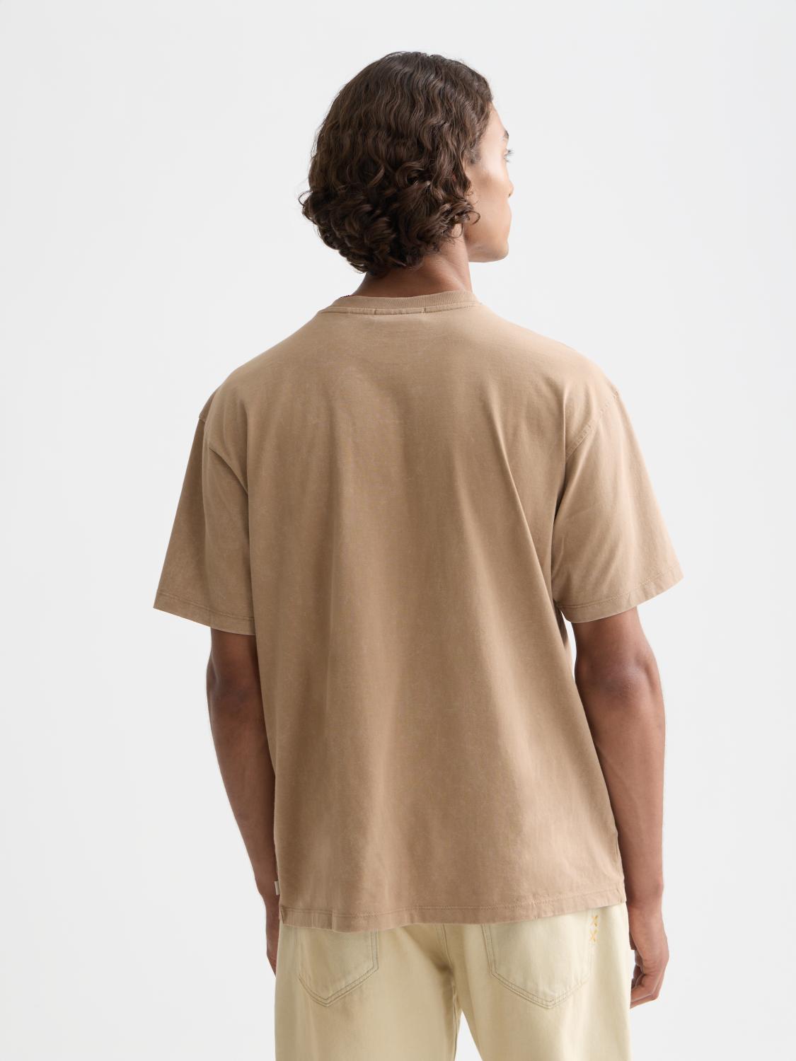 Front Artwork Relaxed-Fit Snow-Washed T-Shirt - Scotch & Soda South Africa