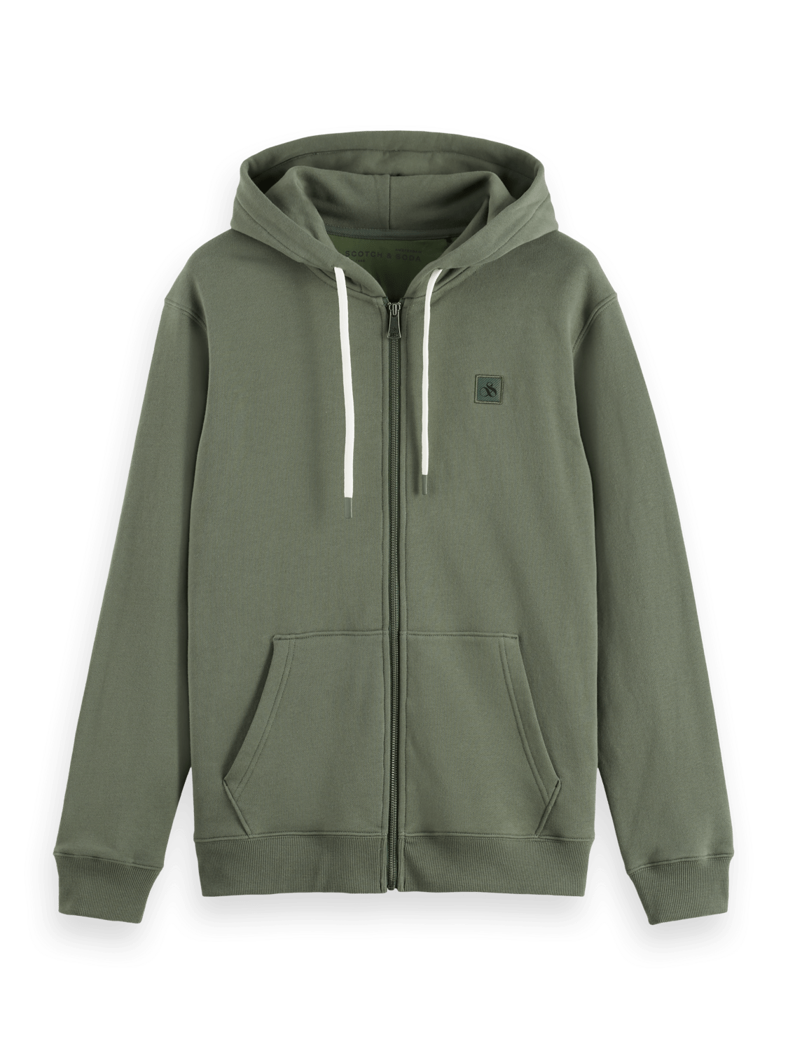 Full Zip Logo Hoodie - Scotch & Soda South Africa