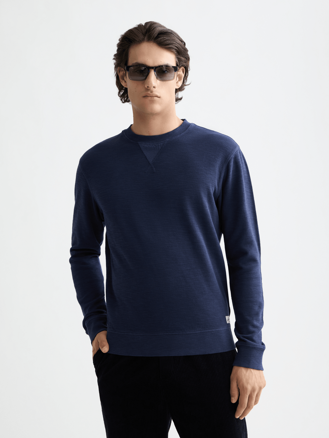 G/D Structured Sweatshirt - Scotch & Soda South Africa