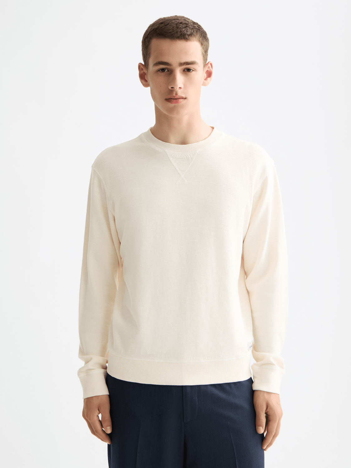 G/D Structured Sweatshirt - Scotch & Soda South Africa