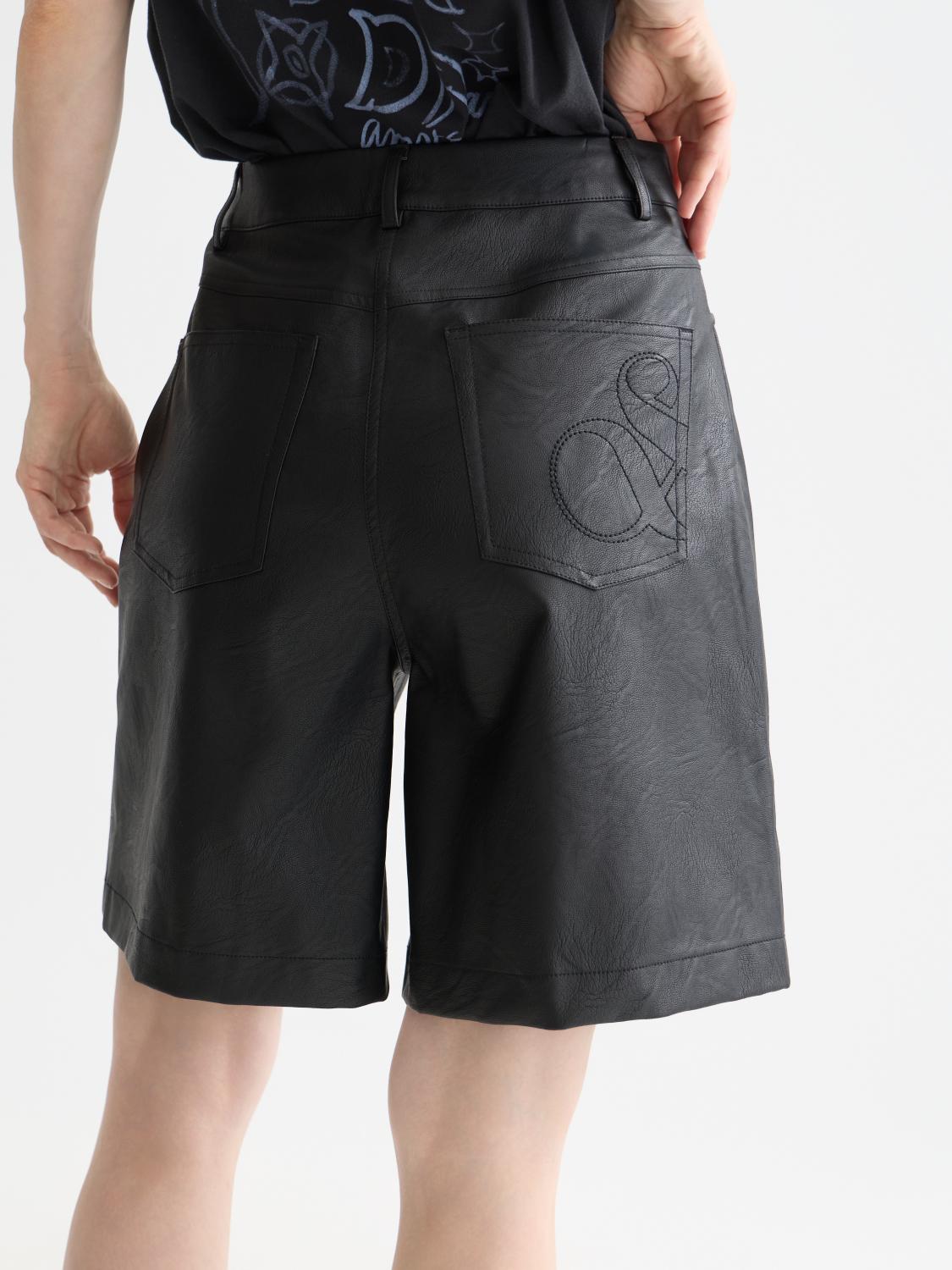 High Rise Faux Leather Short - Scotch & Soda South Africa