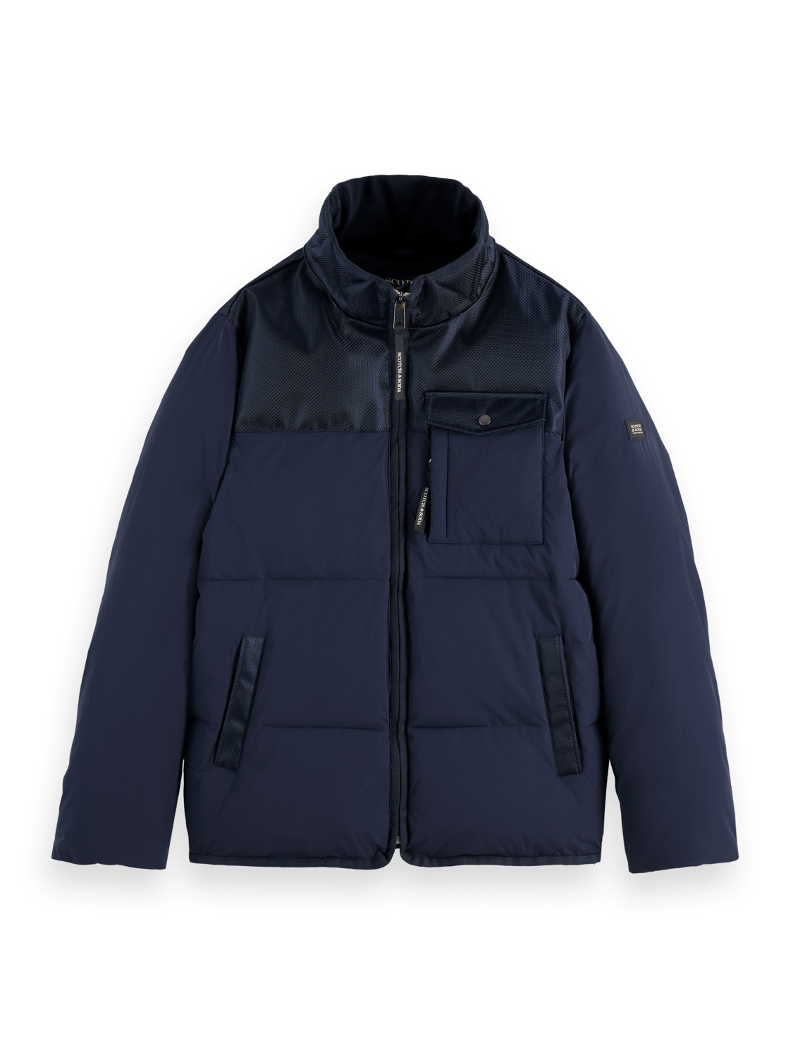 Hooded Puffer Jacket - Scotch & Soda South Africa