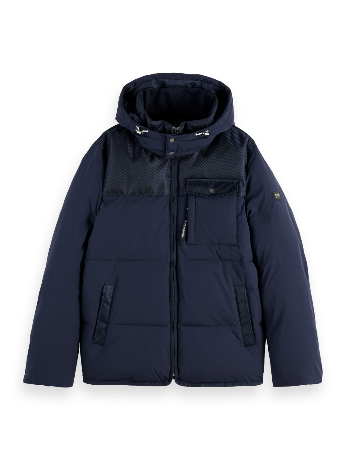 Hooded Puffer Jacket - Scotch & Soda South Africa
