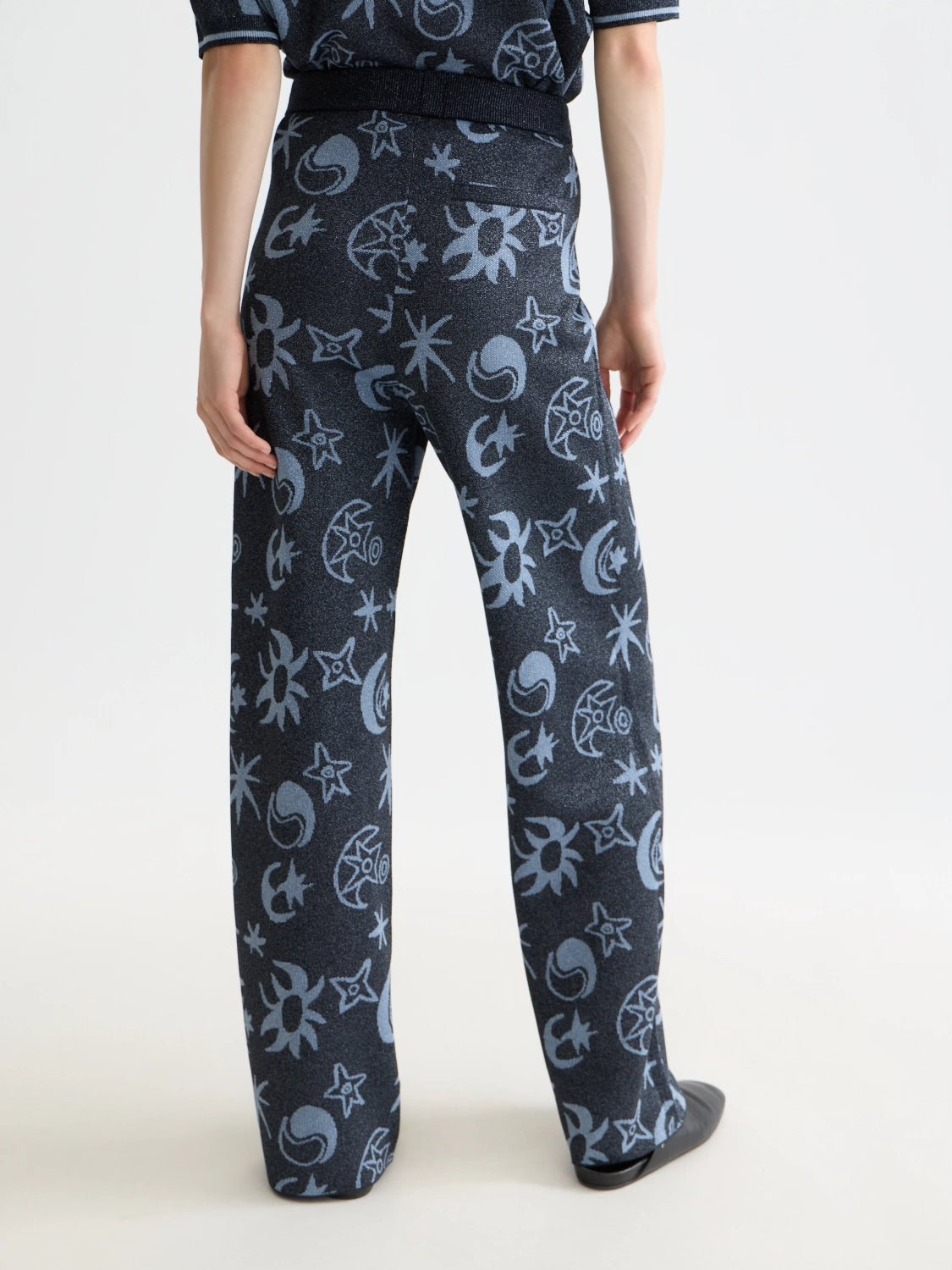 Jacquard Knitted Trousers - Scotch & Soda South Africa