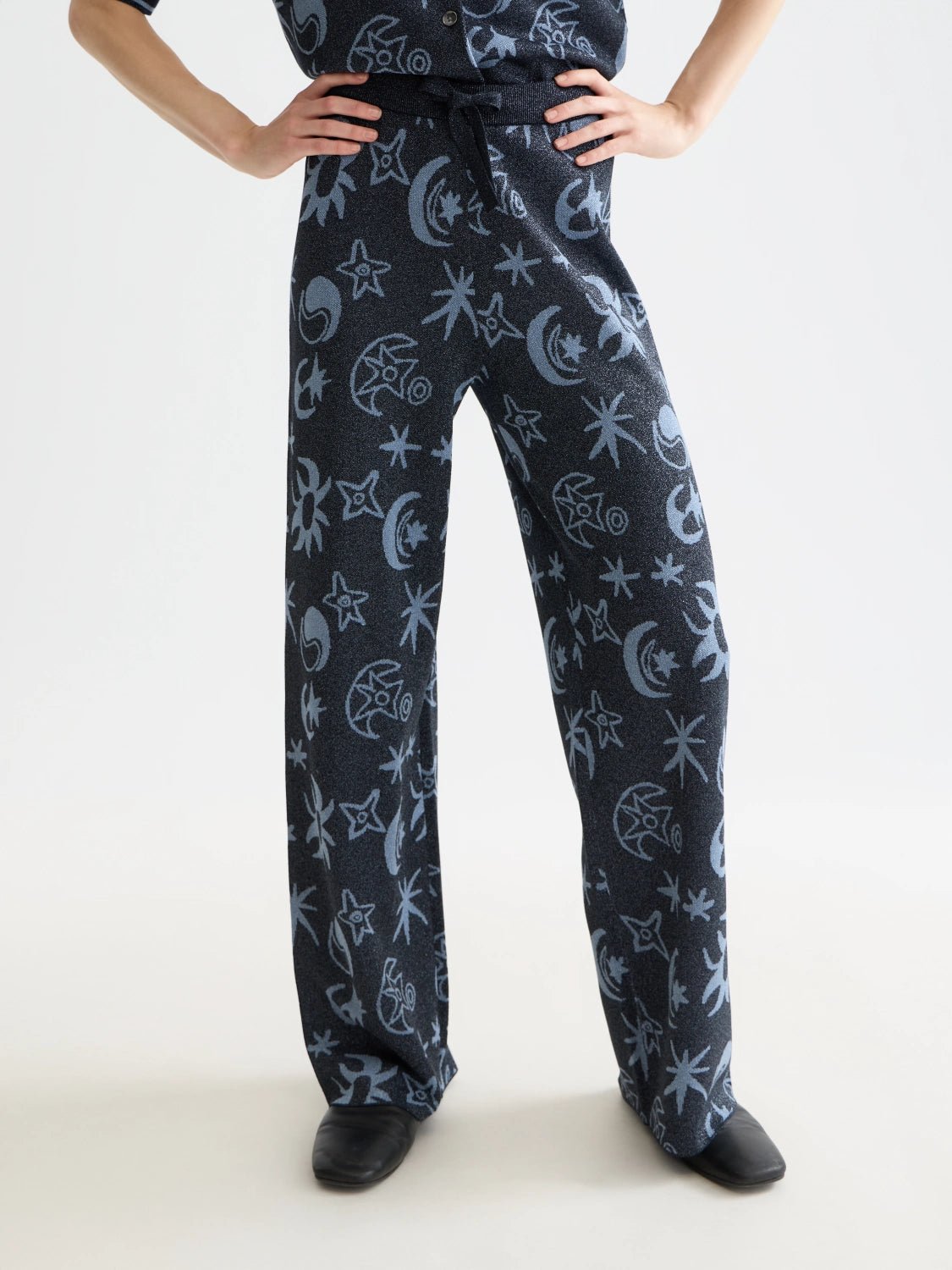 Jacquard Knitted Trousers - Scotch & Soda South Africa