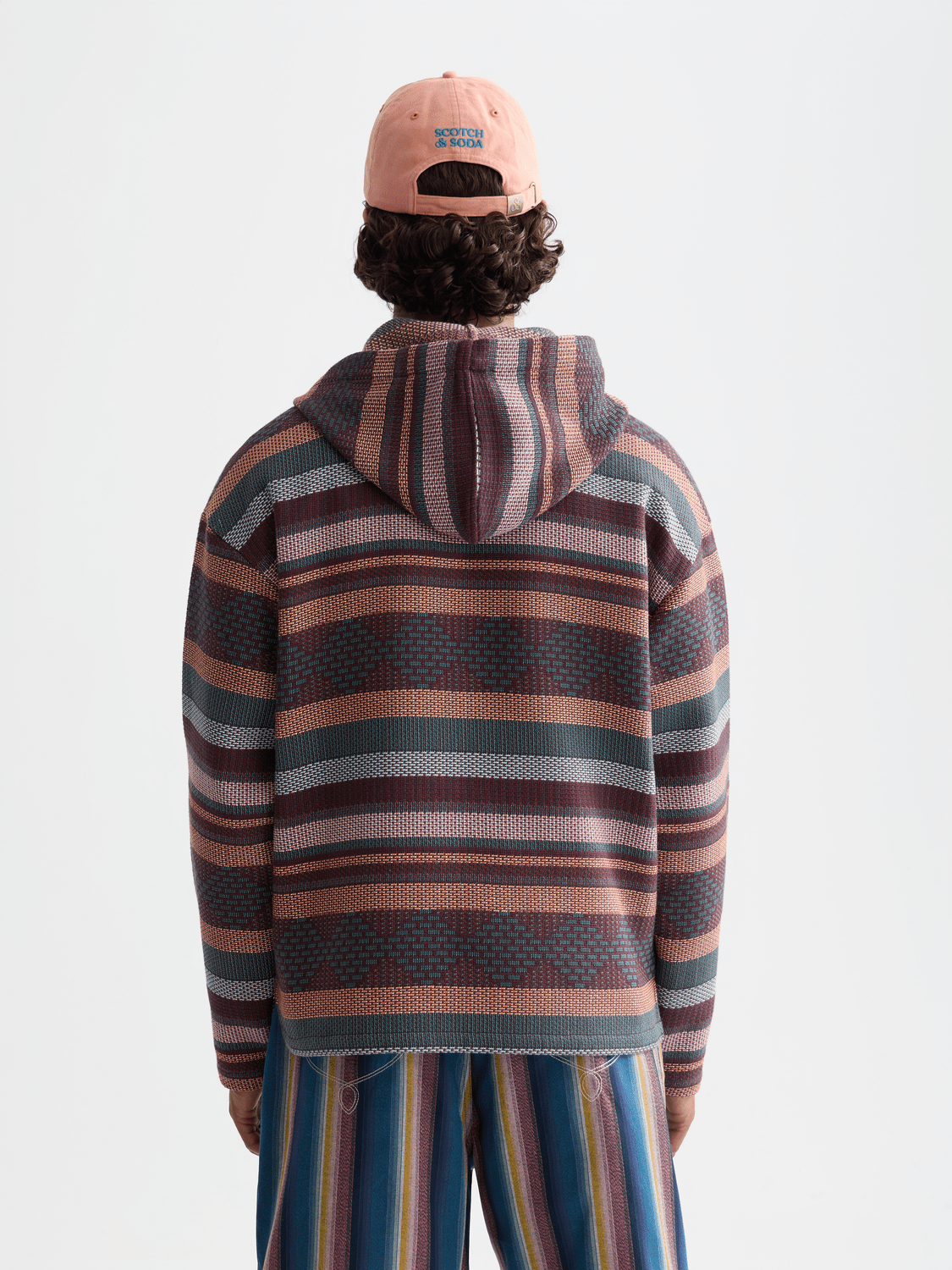 Jacquard Relaxed-Fit Hoodie - Scotch & Soda South Africa