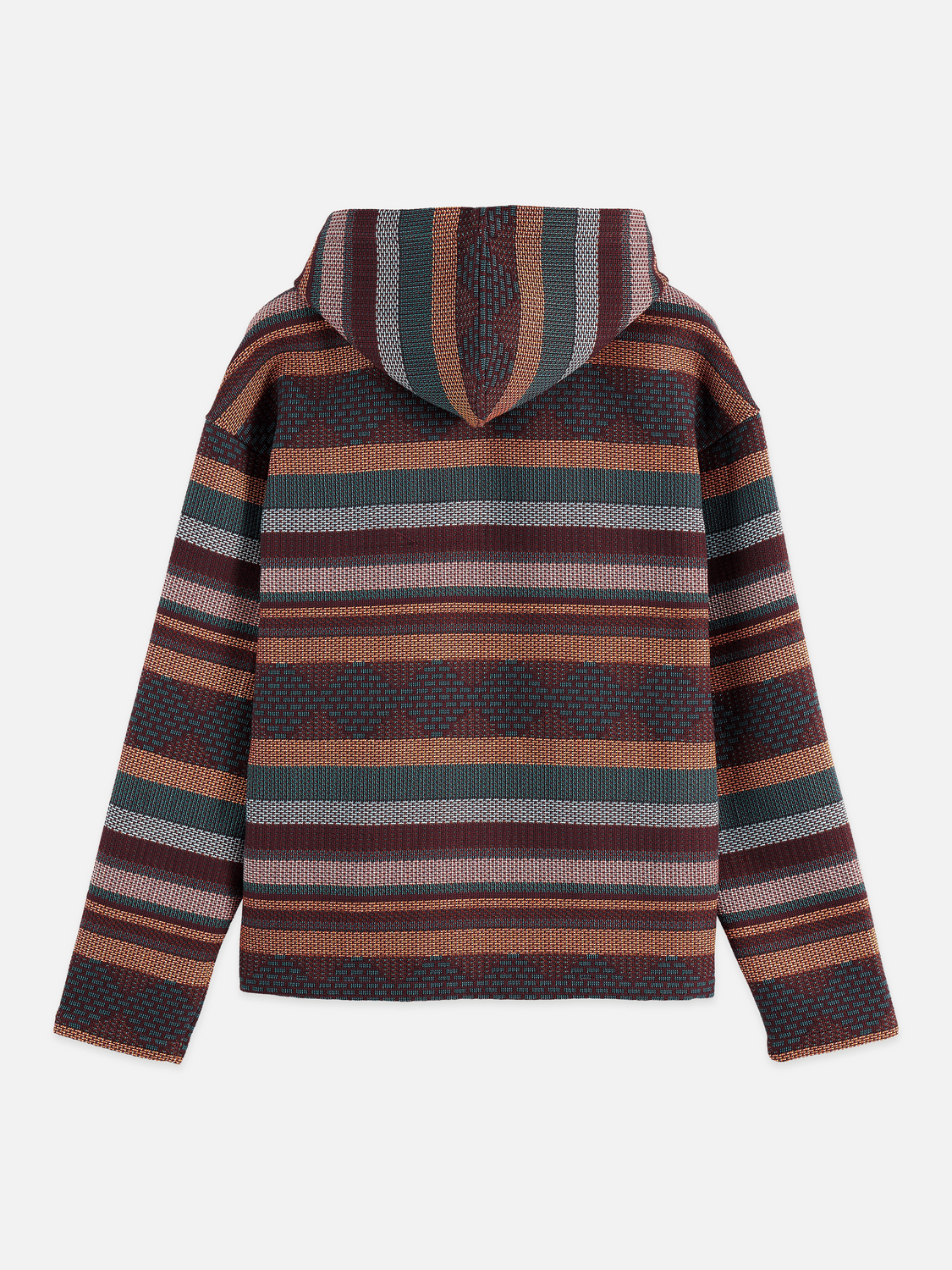 Jacquard Relaxed-Fit Hoodie - Scotch & Soda South Africa