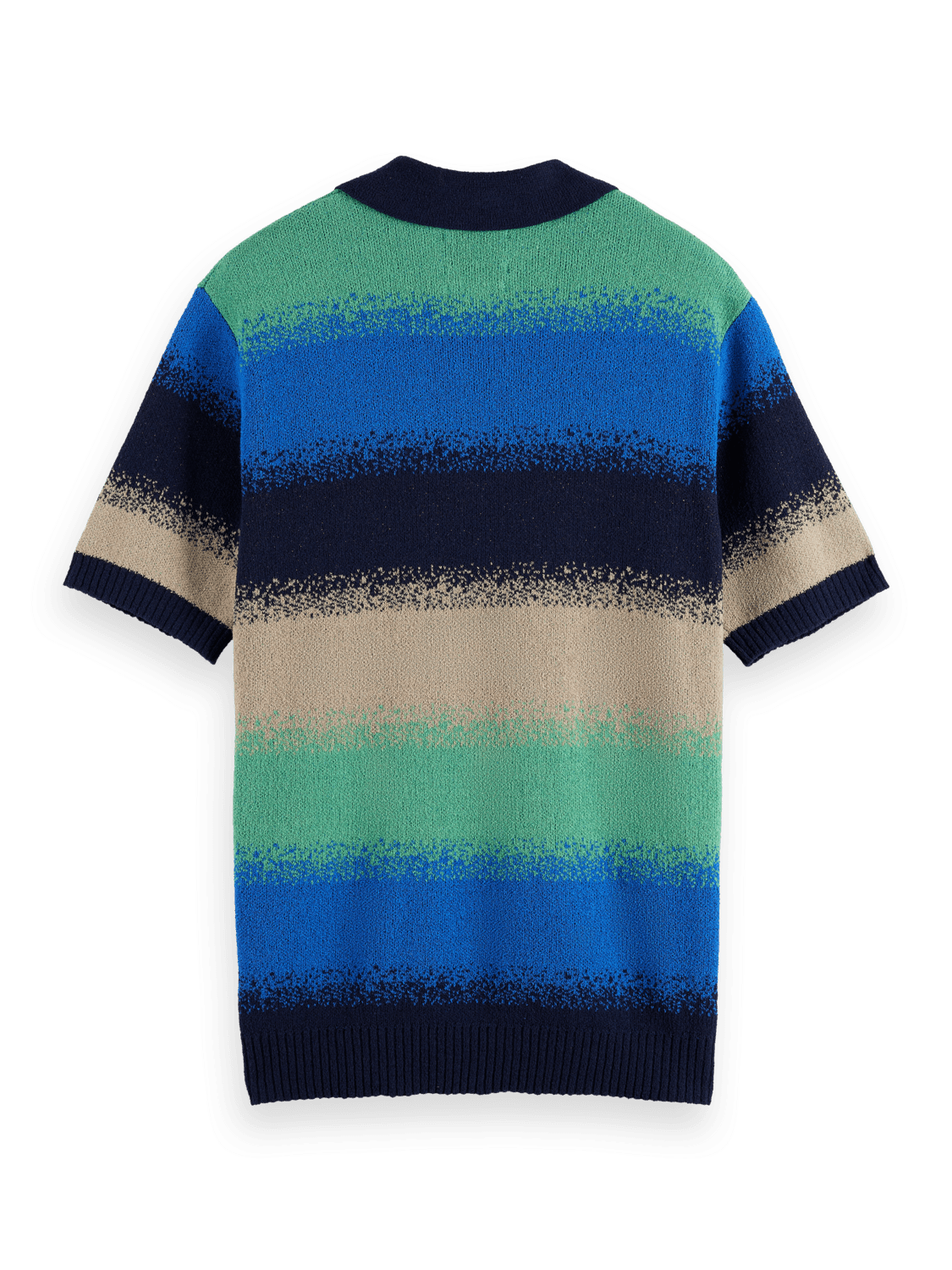 Knitted Degrade Polo - Scotch & Soda South Africa