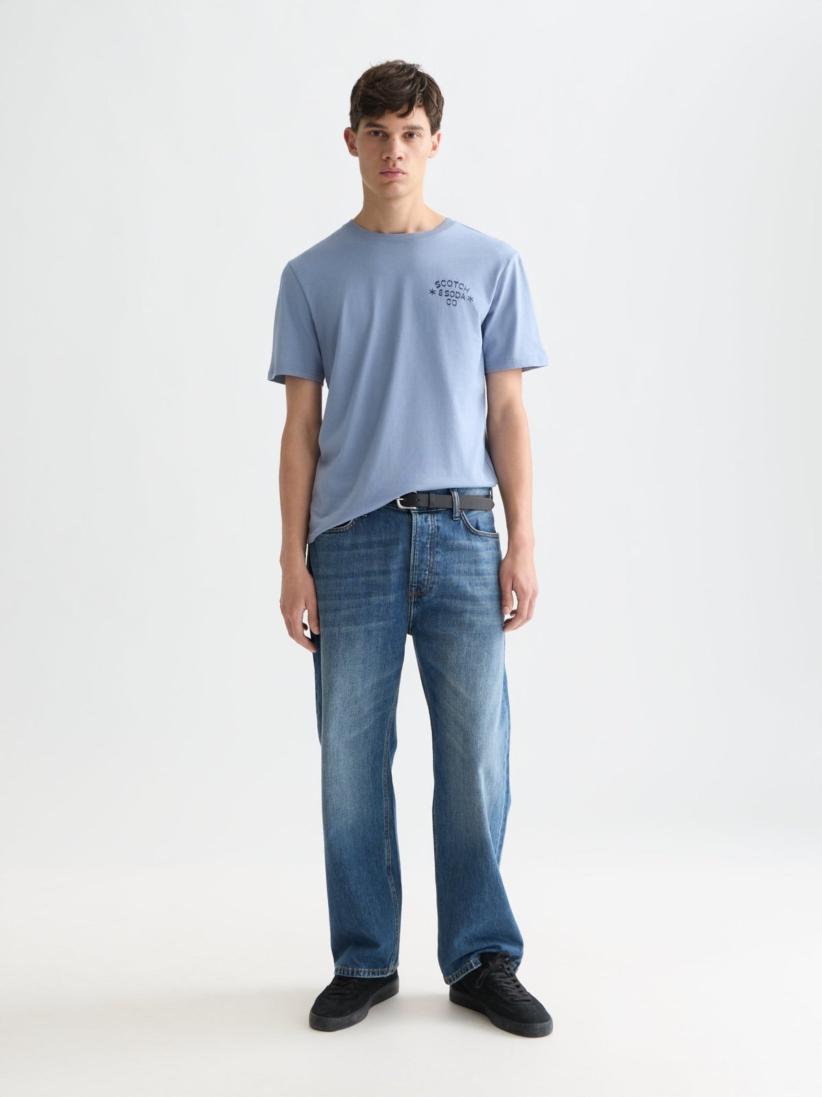 Left Chest Artwork Regular-Fit T-Shirt - Scotch & Soda South Africa
