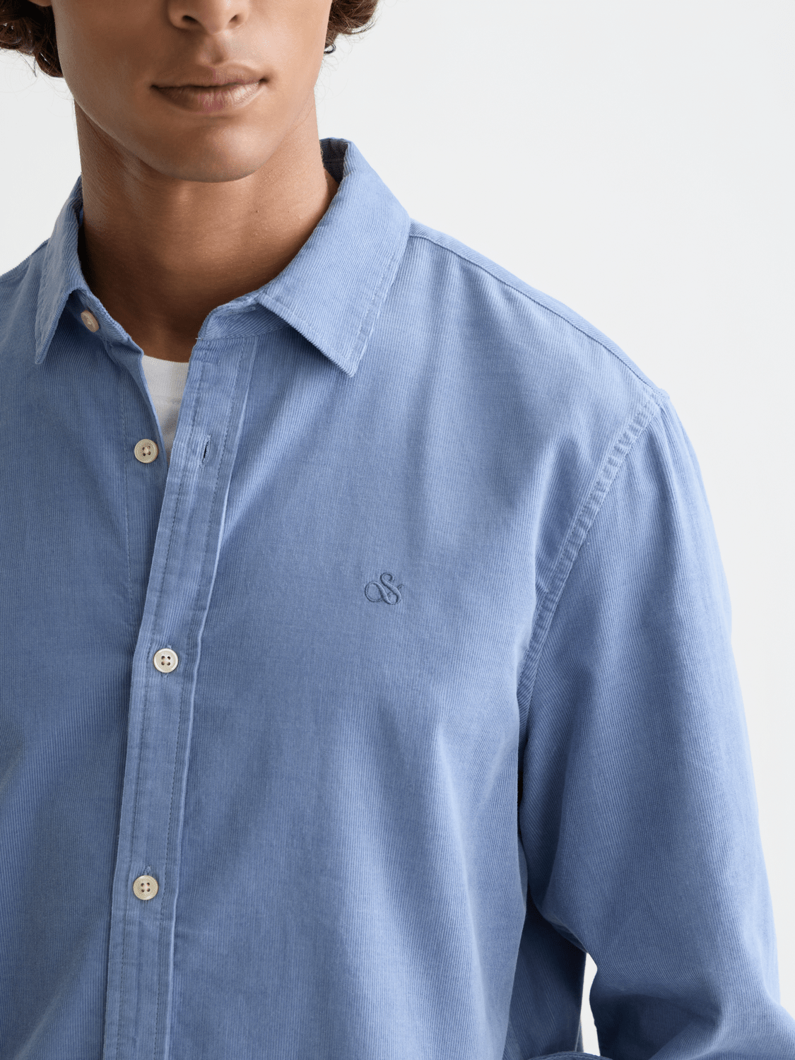 Lightweight Corduroy Regular-Fit Shirt - Scotch & Soda South Africa