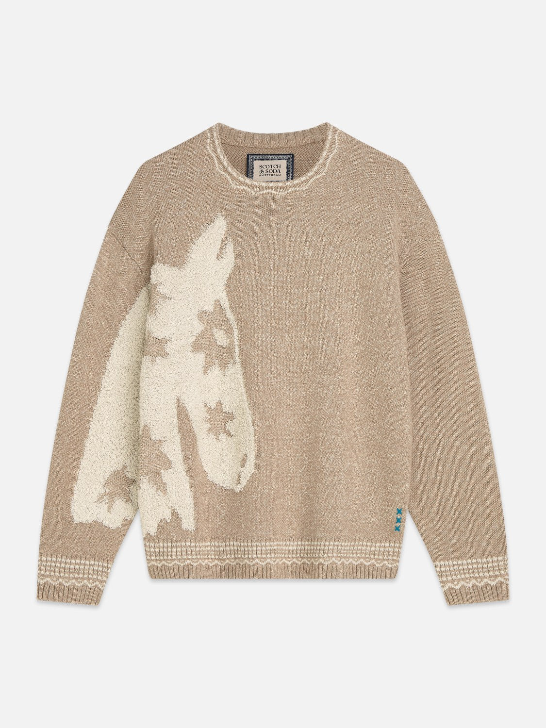 Loosefit Jacquard Pullover - Scotch & Soda South Africa