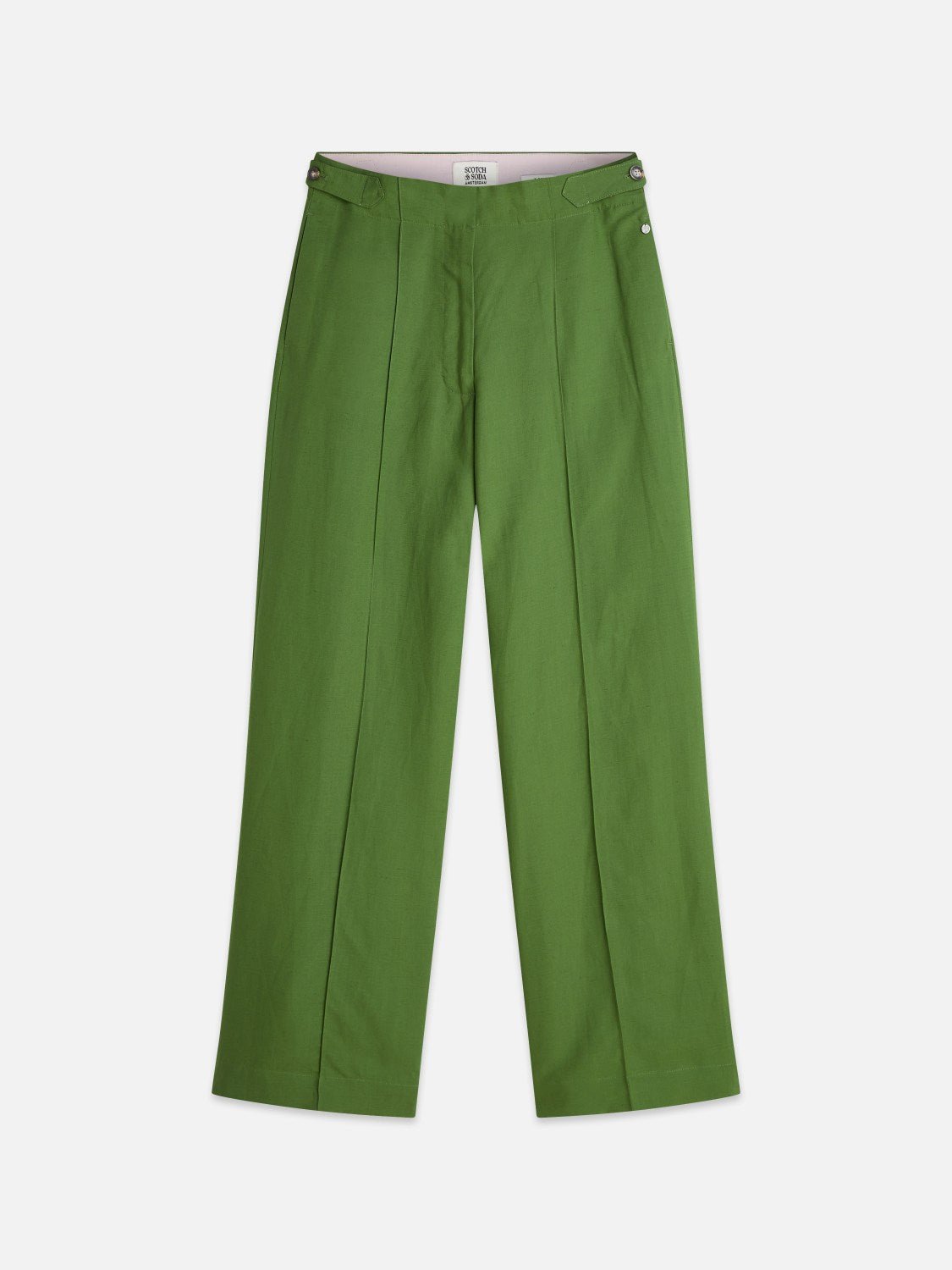 Lou - Lyocell High Rise Wide Leg Pants - Scotch & Soda South Africa
