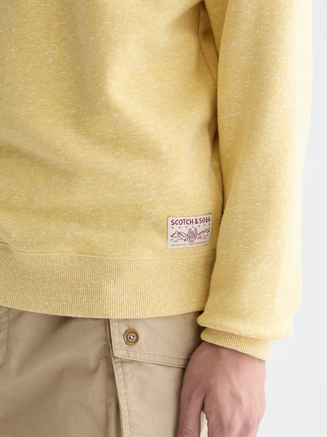 Melange Regularfit Sweatshirt - Scotch & Soda South Africa