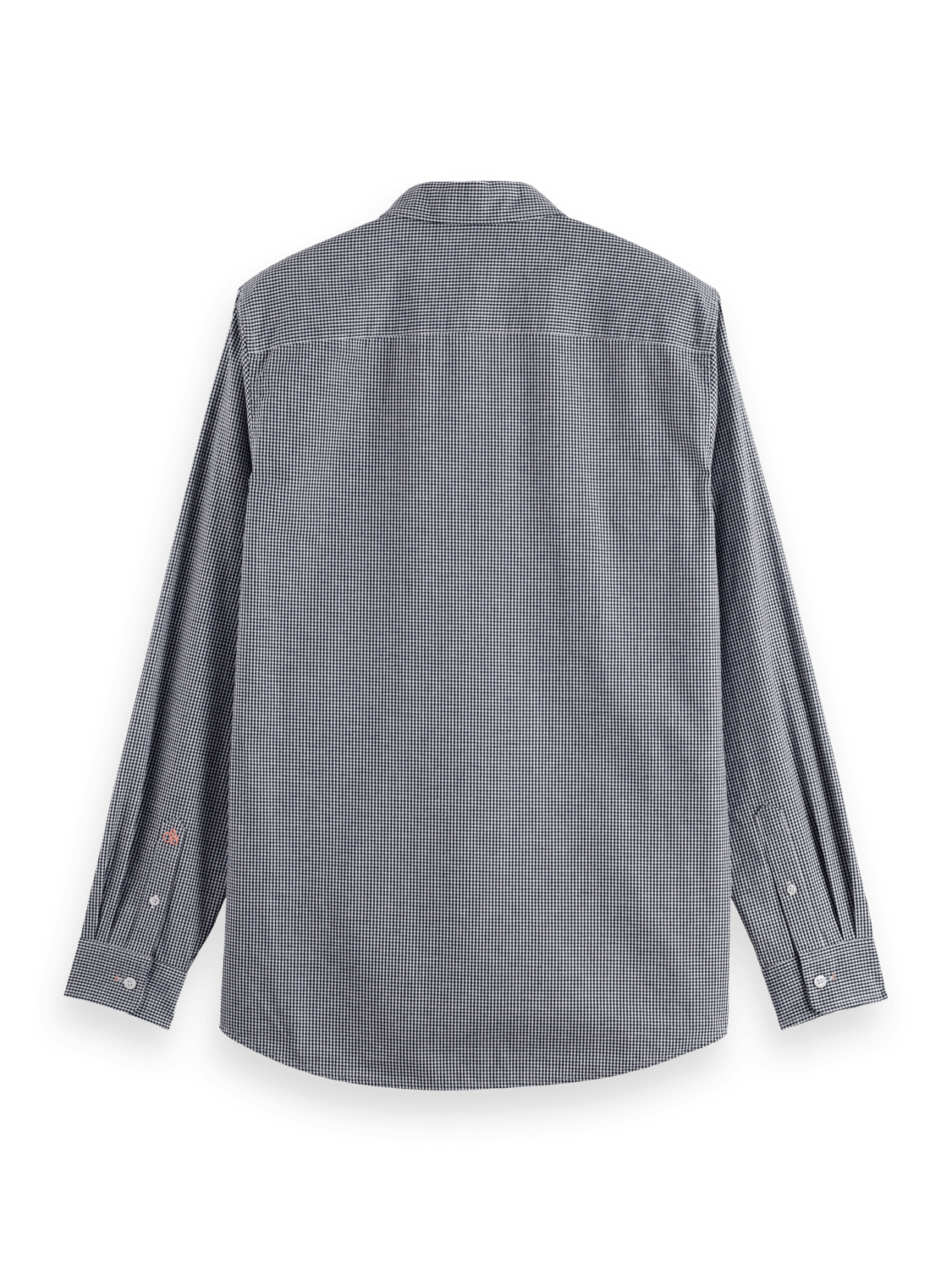 Micro-Check Poplin Shirt - Scotch & Soda South Africa