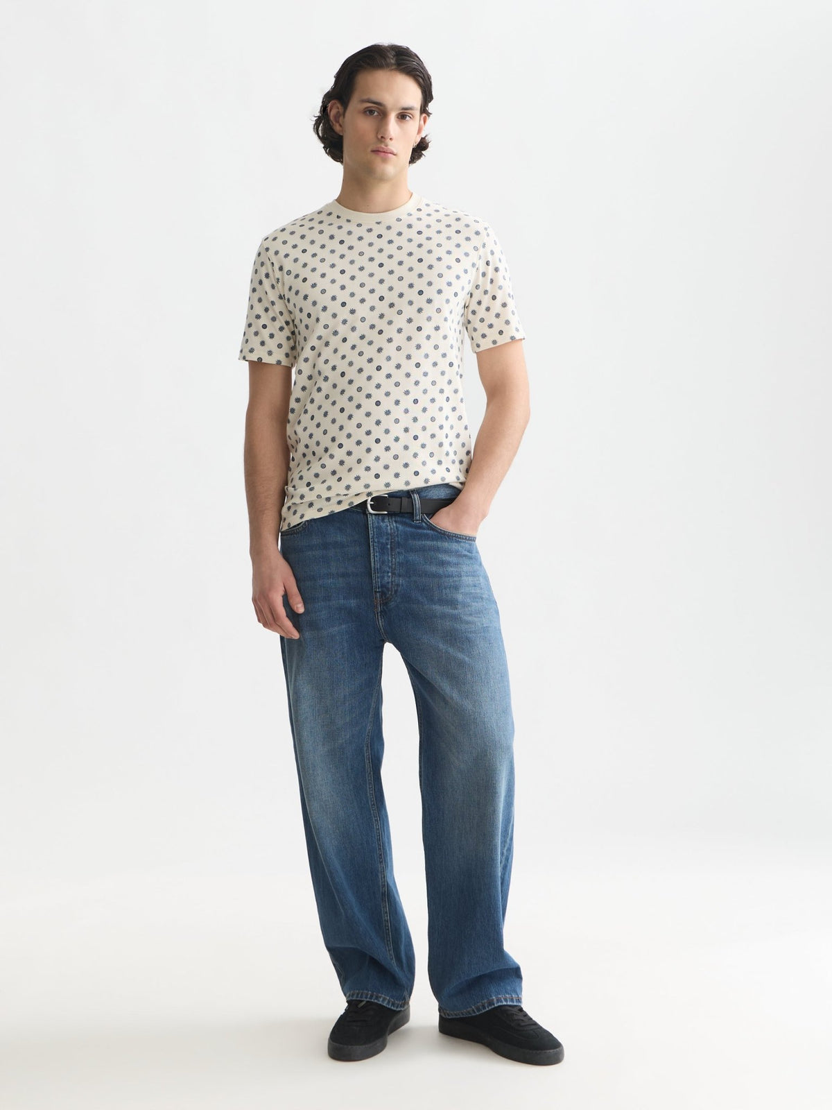 Micro-Printed Regular-Fit T-Shirt - Scotch & Soda South Africa