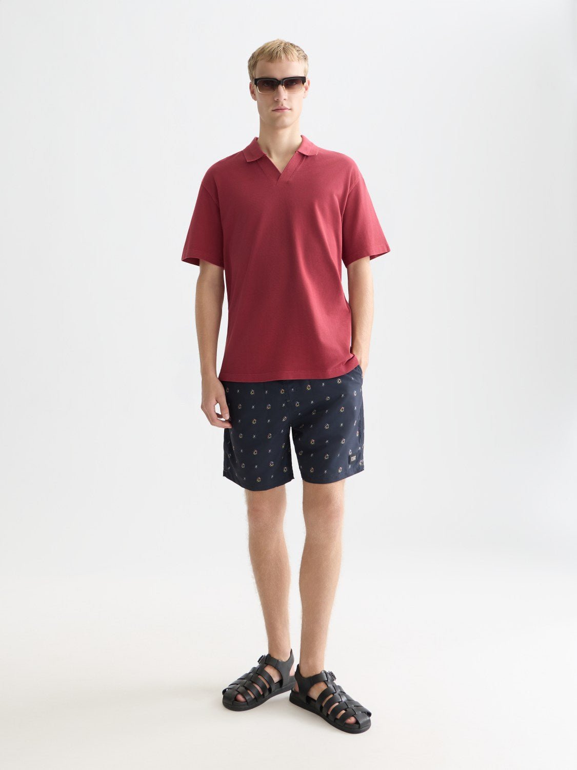 Mini Print Midlength Swim Shorts - Scotch & Soda South Africa
