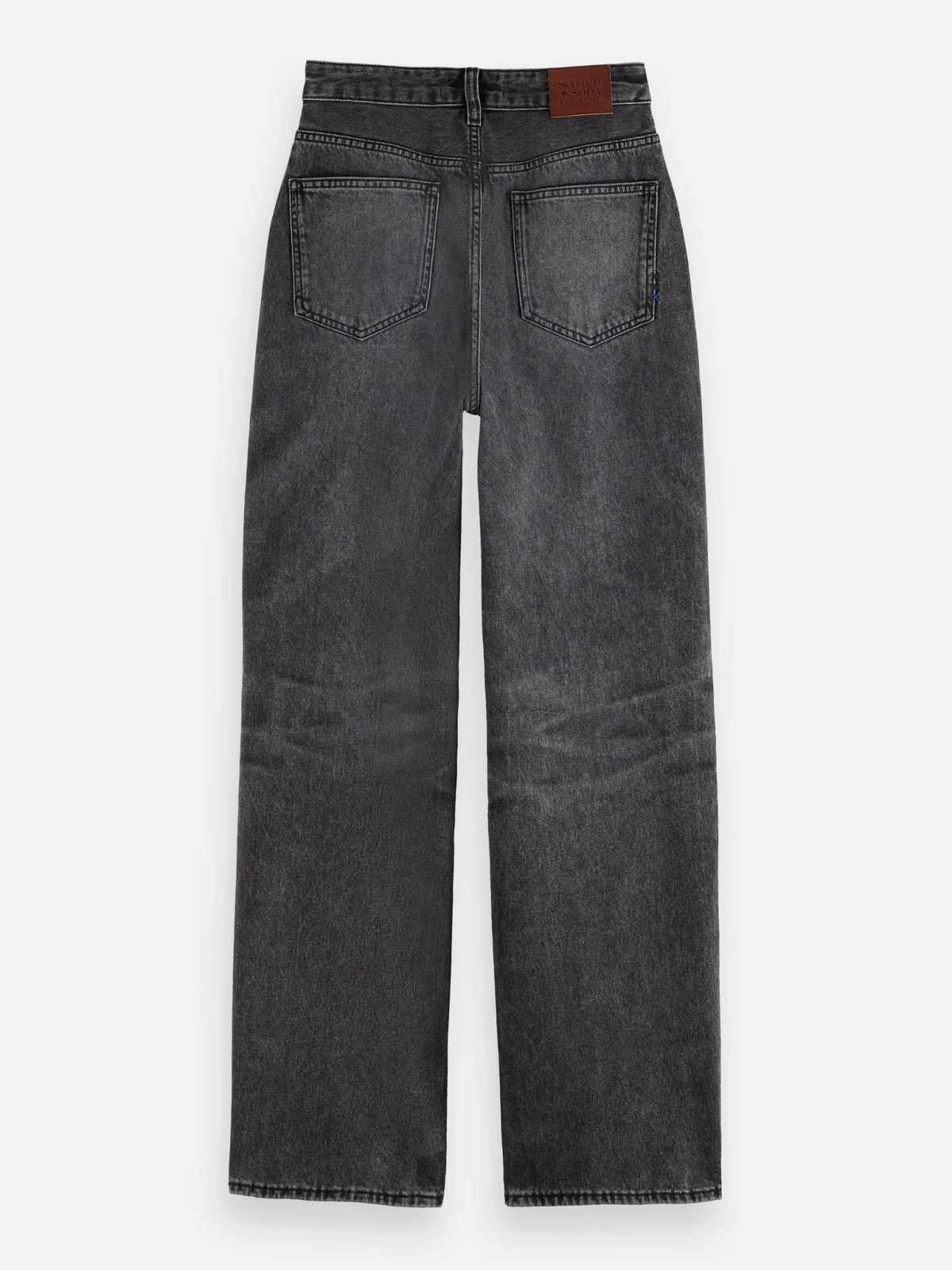 New Core Ripple Straight Jeans — Absolute Black - Scotch & Soda South Africa