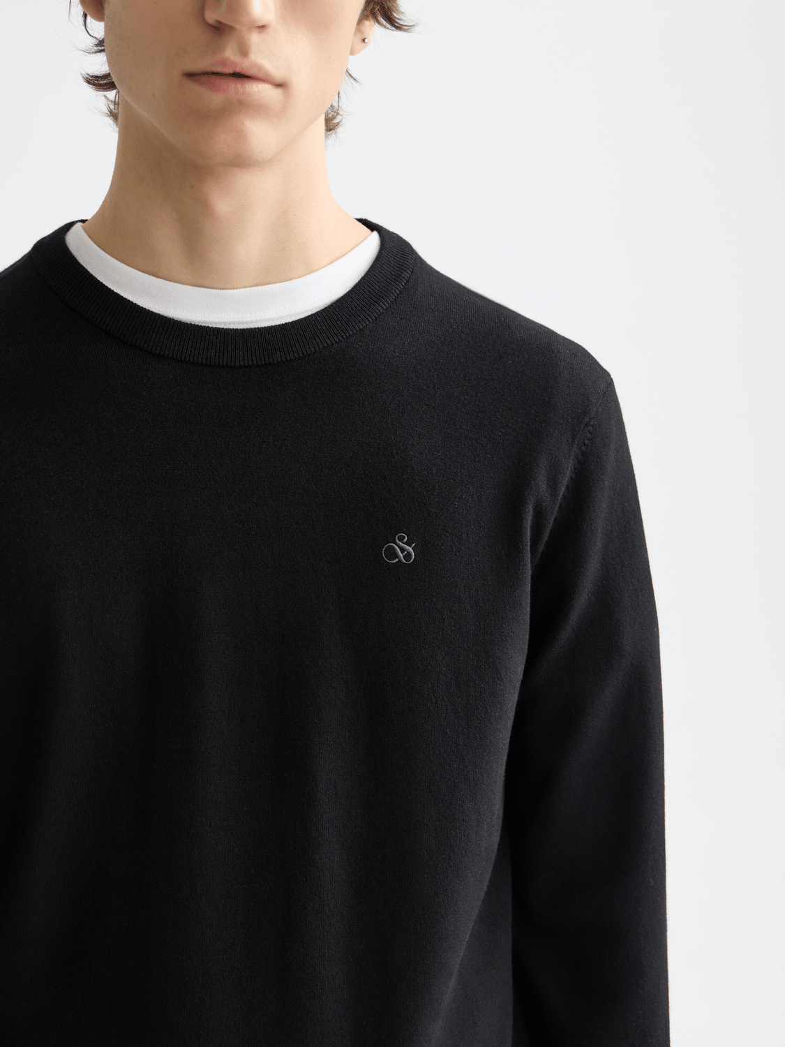 Nos Ecovero Regular-Fit Pullover - Scotch & Soda South Africa