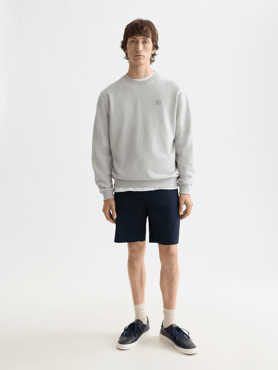 Nos Logo Badge Regular-Fit Sweatshirt - Scotch & Soda South Africa