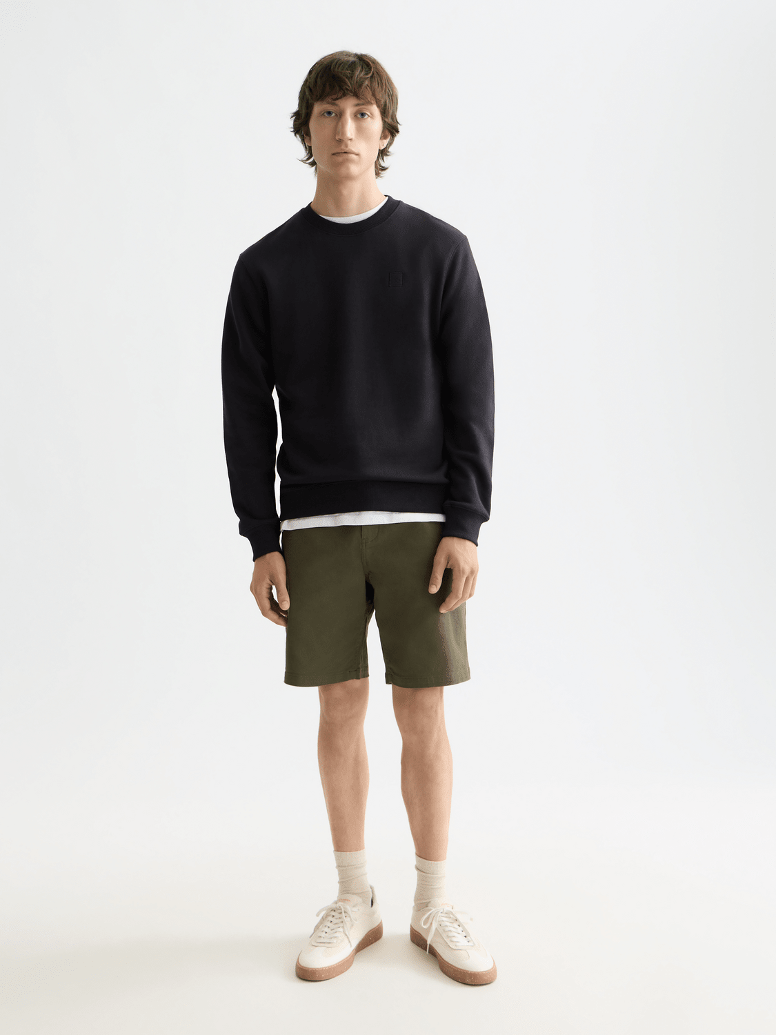 Nos Logo Badge Regular-Fit Sweatshirt - Scotch & Soda South Africa