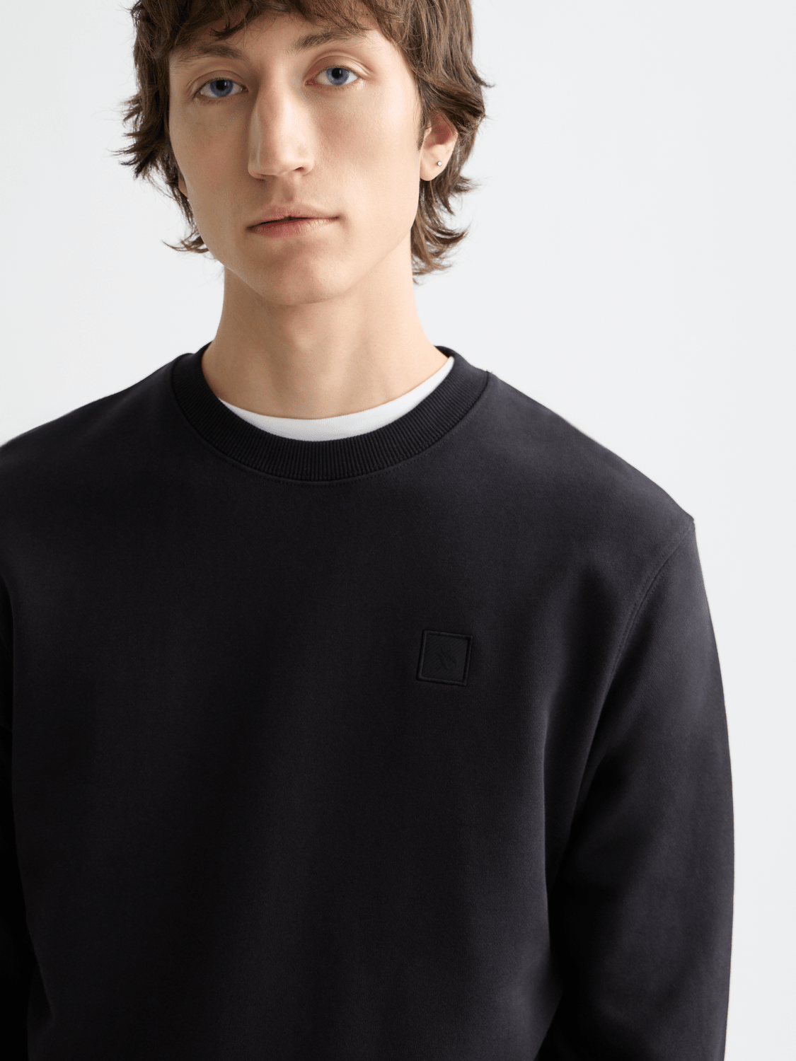 Nos Logo Badge Regular-Fit Sweatshirt - Scotch & Soda South Africa
