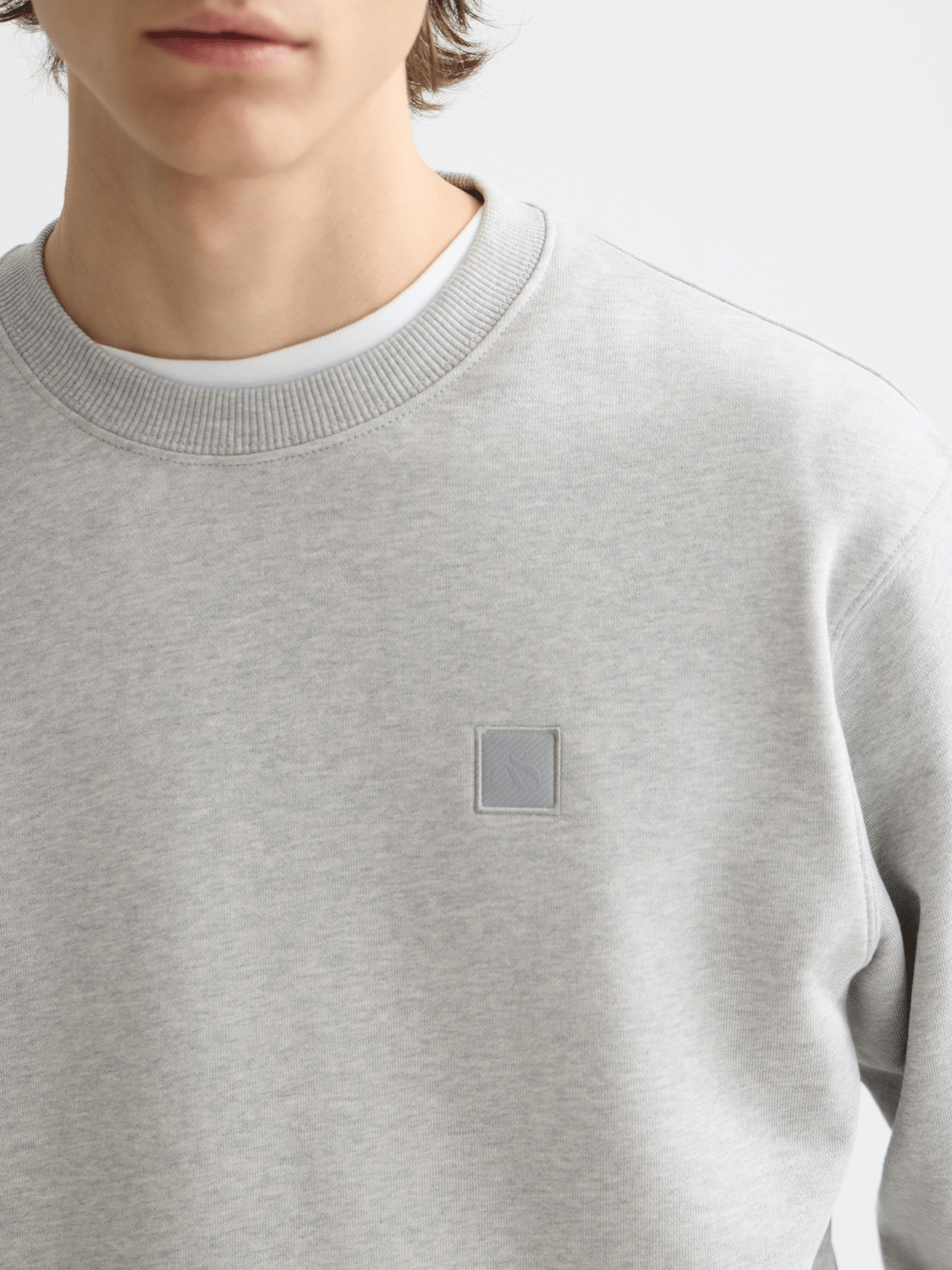 Nos Logo Badge Regular-Fit Sweatshirt - Scotch & Soda South Africa