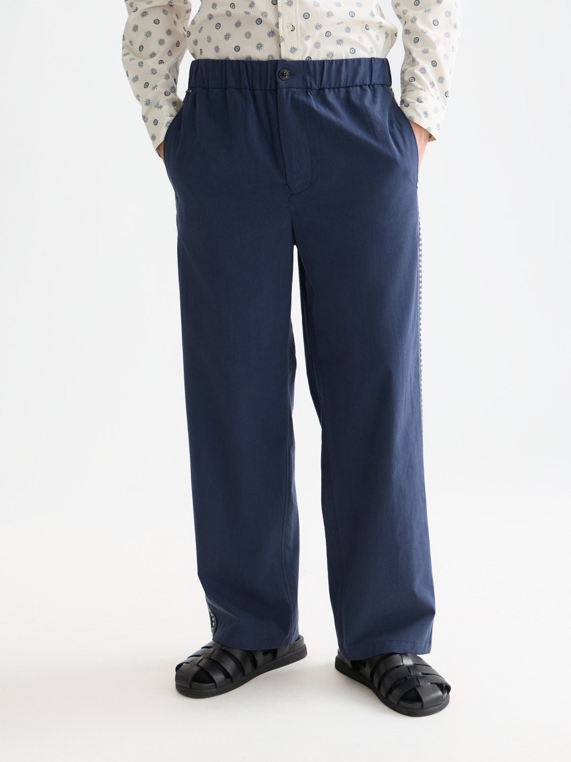 Otis Embroidered Cottontencel Relaxed Straightfit Jogger - Scotch & Soda South Africa