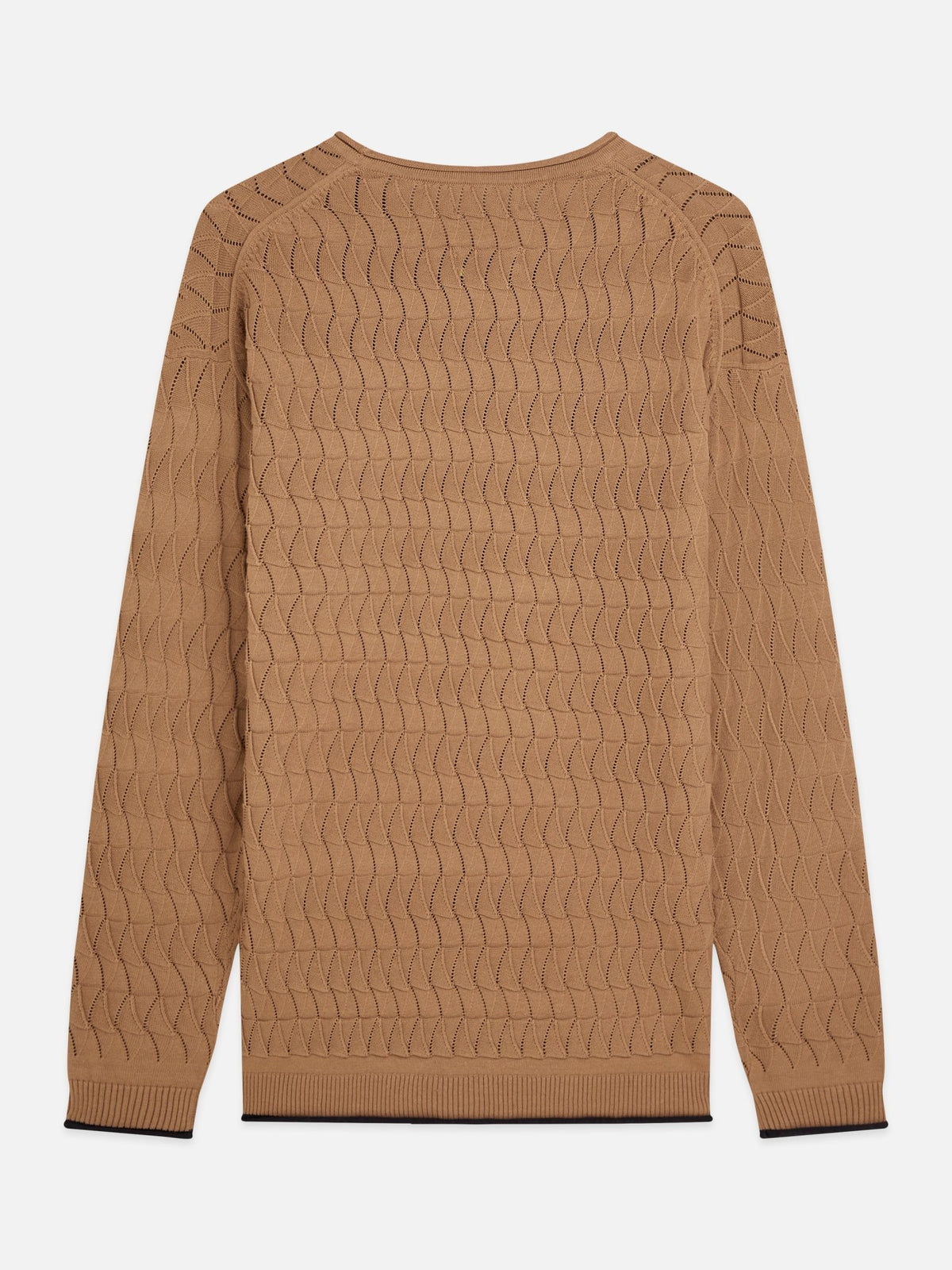 Pointelle Dropped Shoulder Pullover - Scotch & Soda South Africa