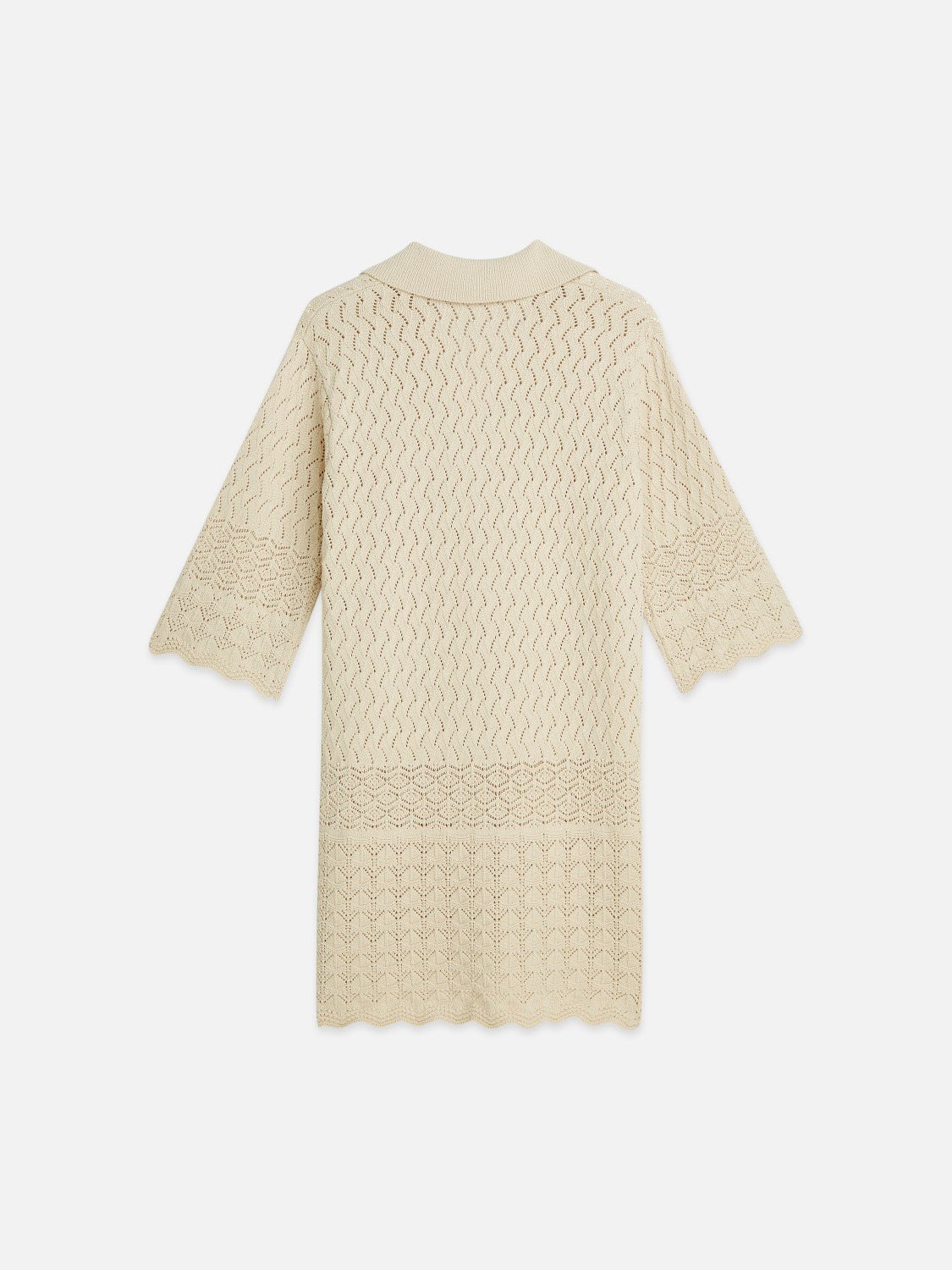 Pointelle Stitch Knitted Short Tunic Dress - Scotch & Soda South Africa