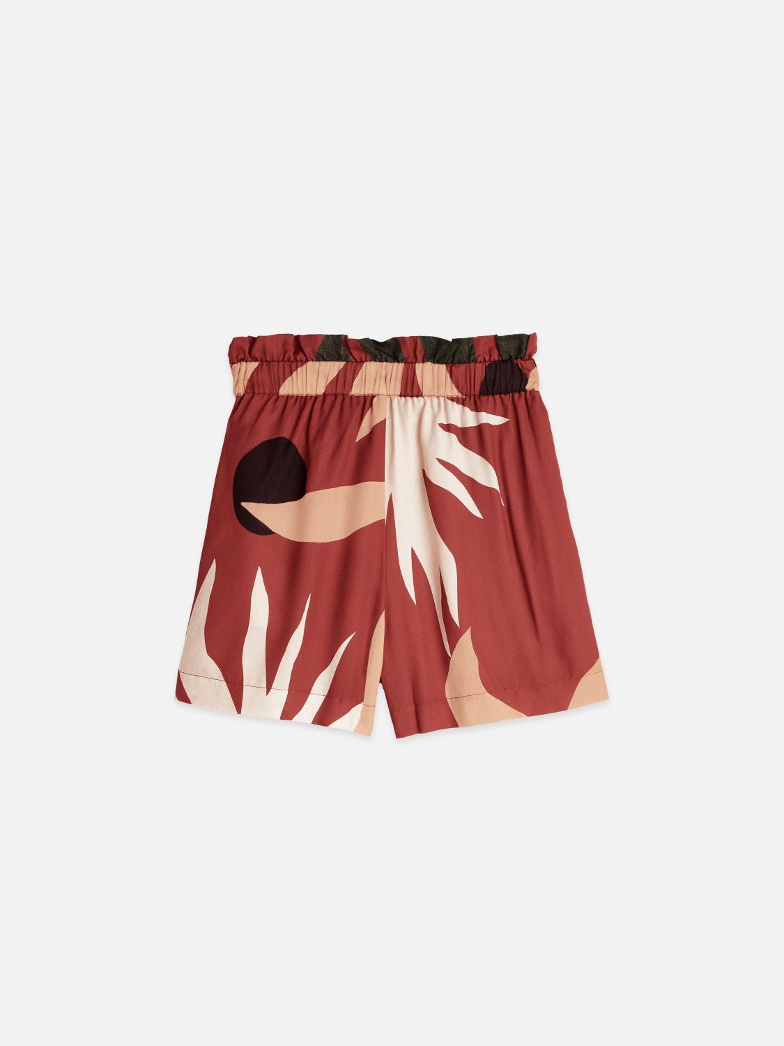 Printed High-Rise Elastic Waist Shorts - Scotch & Soda South Africa