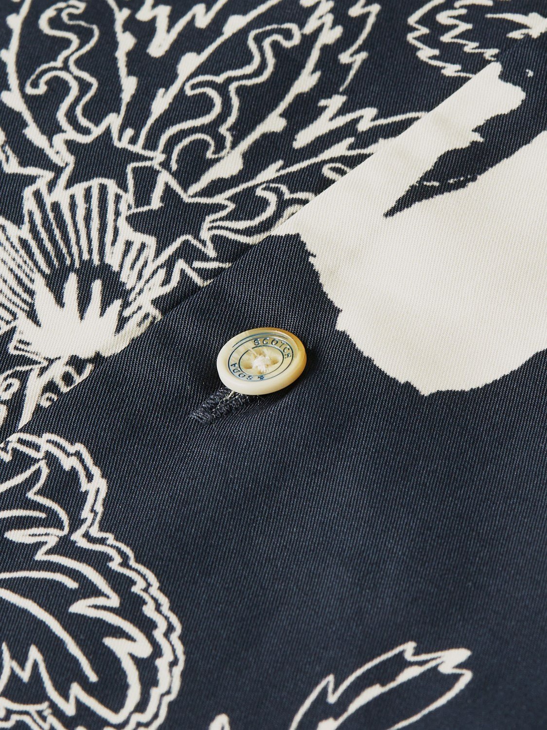 Printed Lyocell Relaxedfit Shortsleeved Shirt - Scotch & Soda South Africa