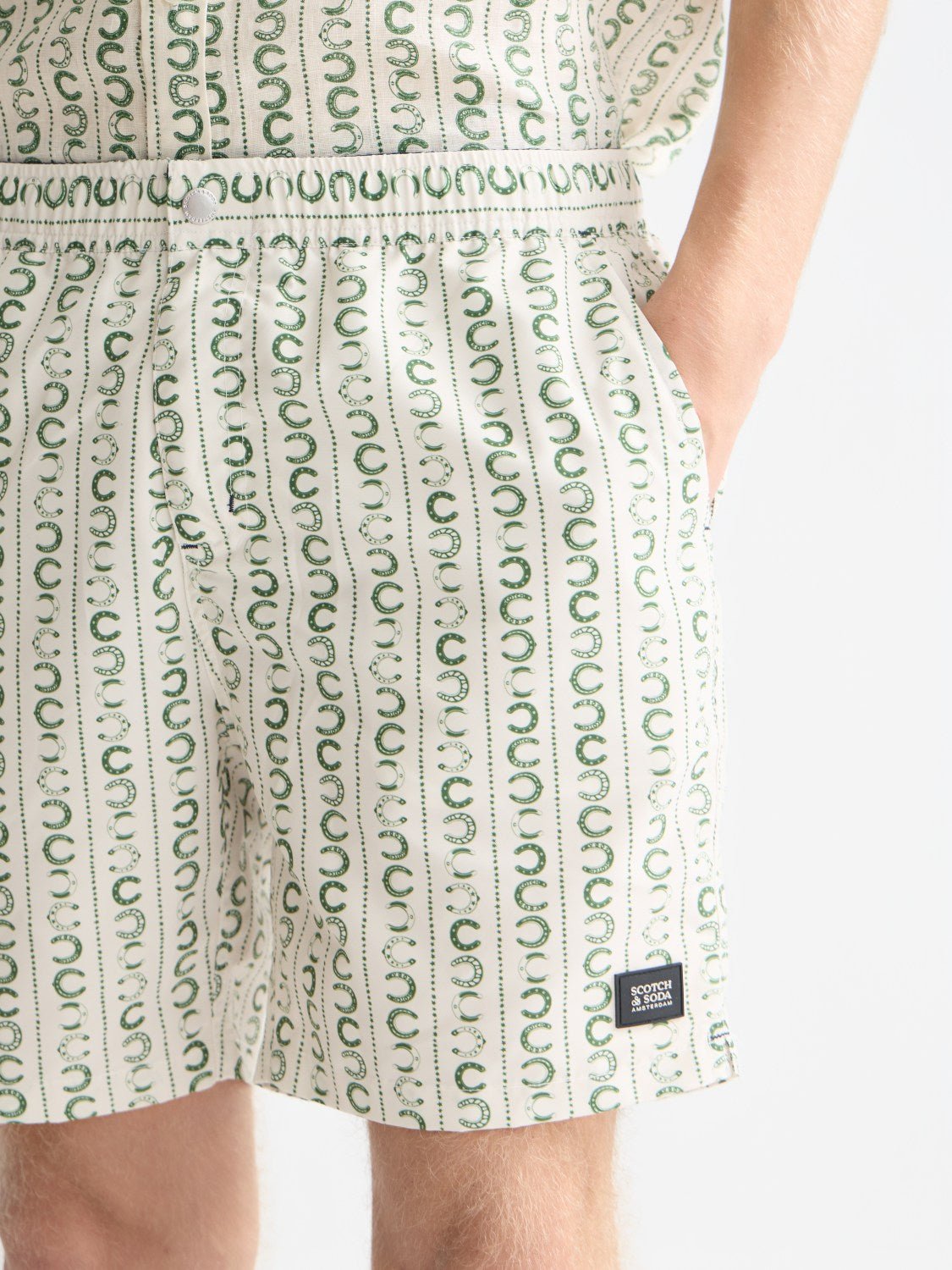Printed Midlength Swim Shorts - Scotch & Soda South Africa