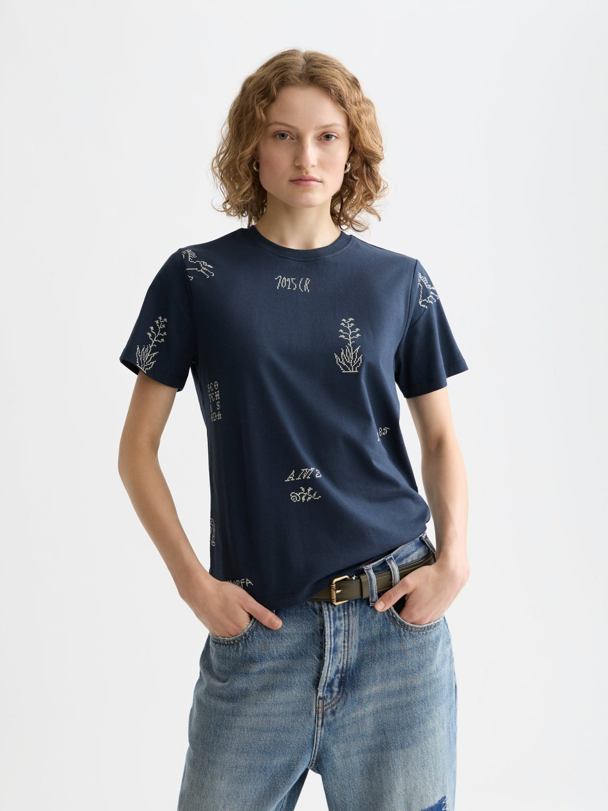 Printed Regular Fit T-Shirt - Scotch & Soda South Africa