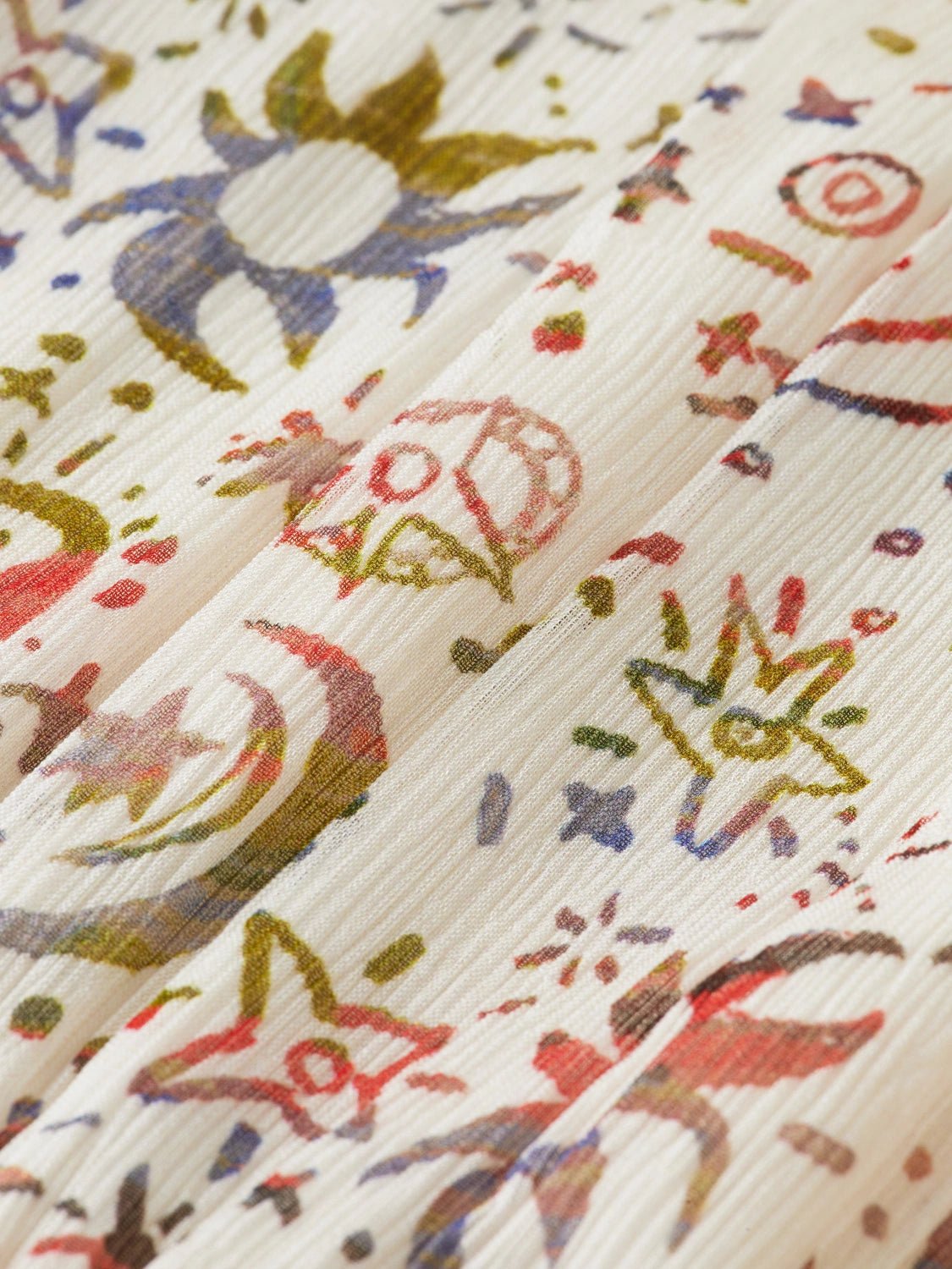 Printed Top With Tied Front - Scotch & Soda South Africa
