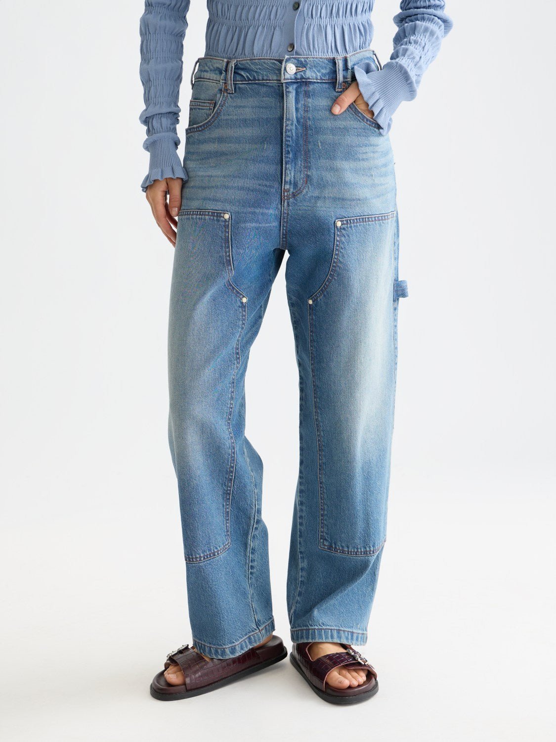 Raine High Rise Wide Leg Pant - Scotch & Soda South Africa