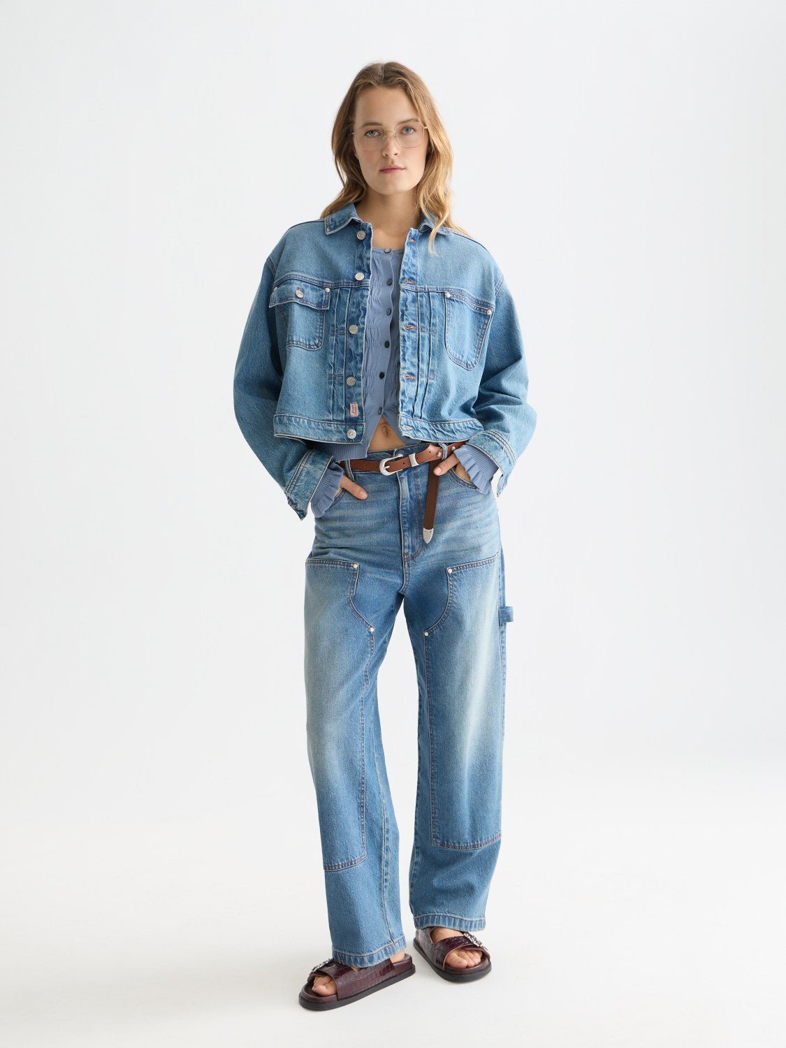 Raine High Rise Wide Leg Pant - Scotch & Soda South Africa