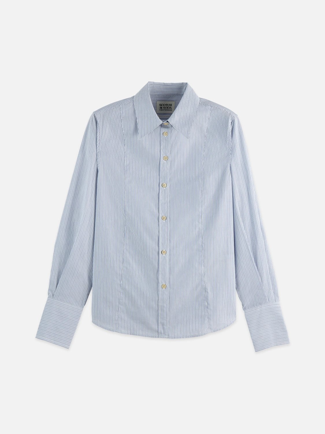 Regular Fit Poplin Shirt - Scotch & Soda South Africa