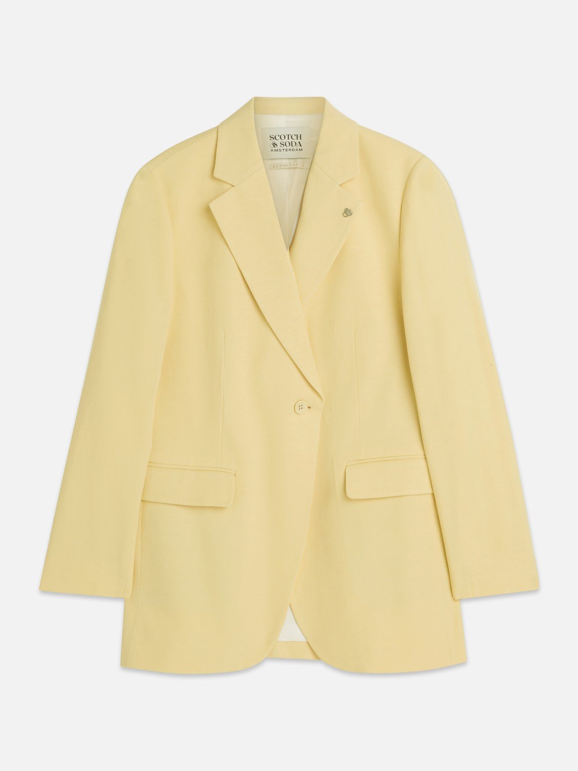Relaxed Single Breasted Blazer - Scotch & Soda South Africa